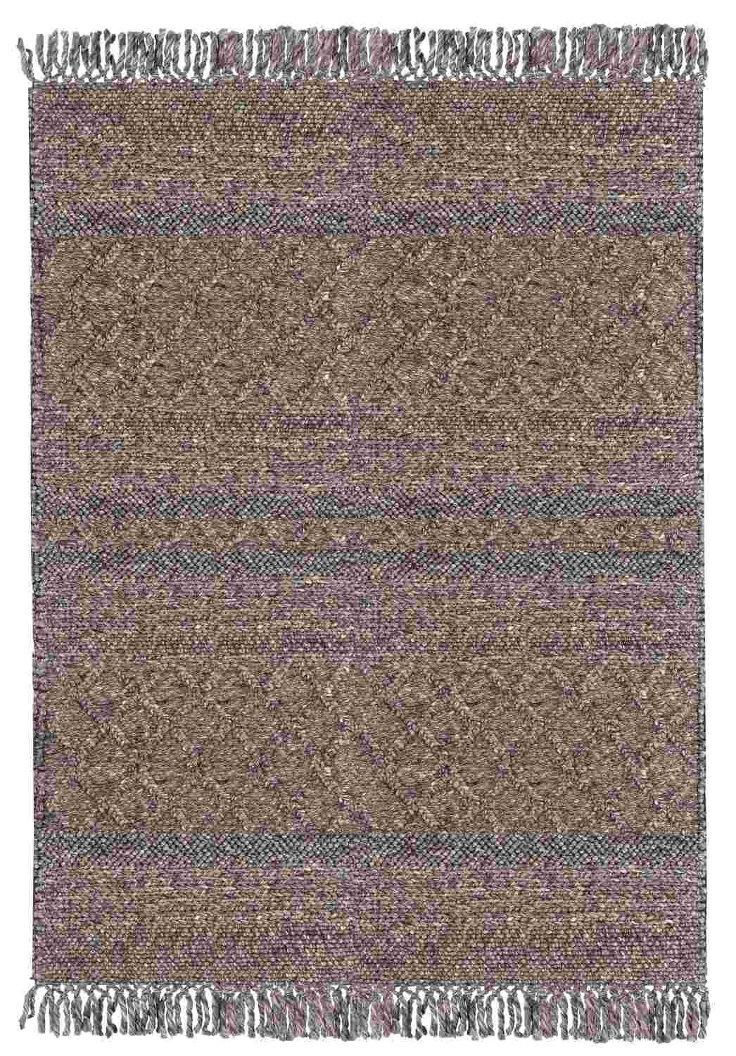Der Teppich Hiruni überzeugt mit seinem Klassischen Design. Gefertigt wurde er aus 70% wolle und 30% Polyester. Der Teppich besitzt eine braunen Farbton und die Maße von 160x230 cm.