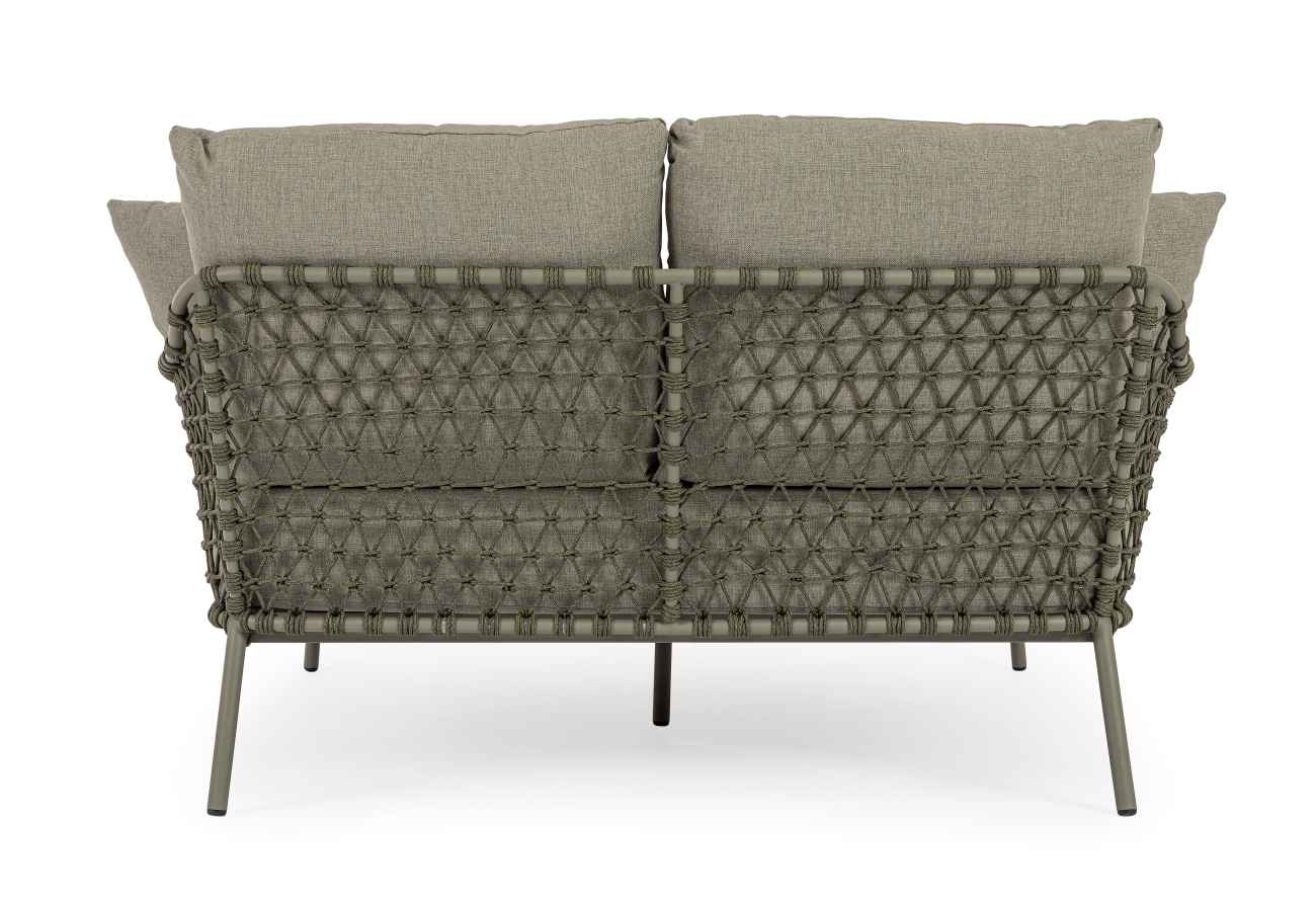 Gartendaybed Ivissa aus Metall, Grün