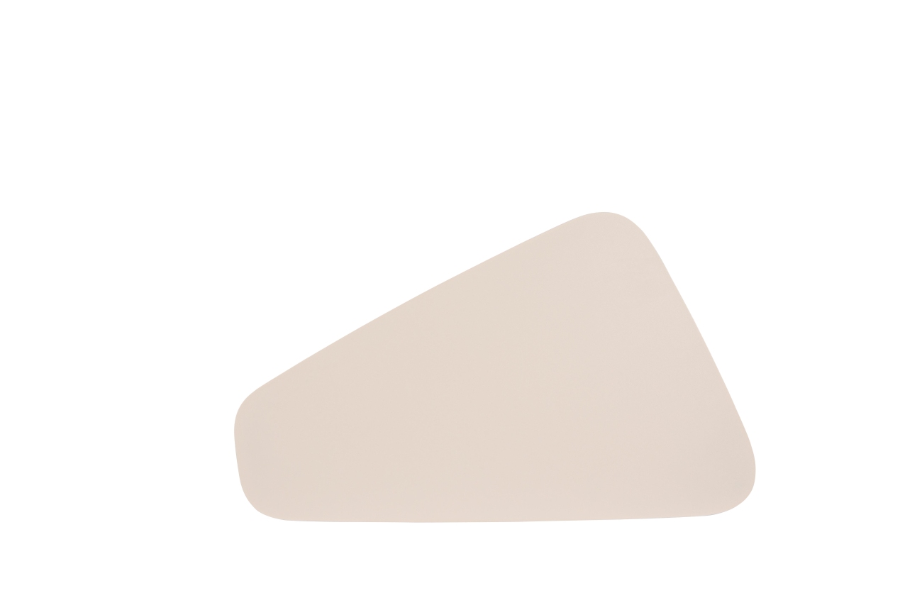 Gartencouchtisch Yvonne 2er-Set aus Metall, Champagner