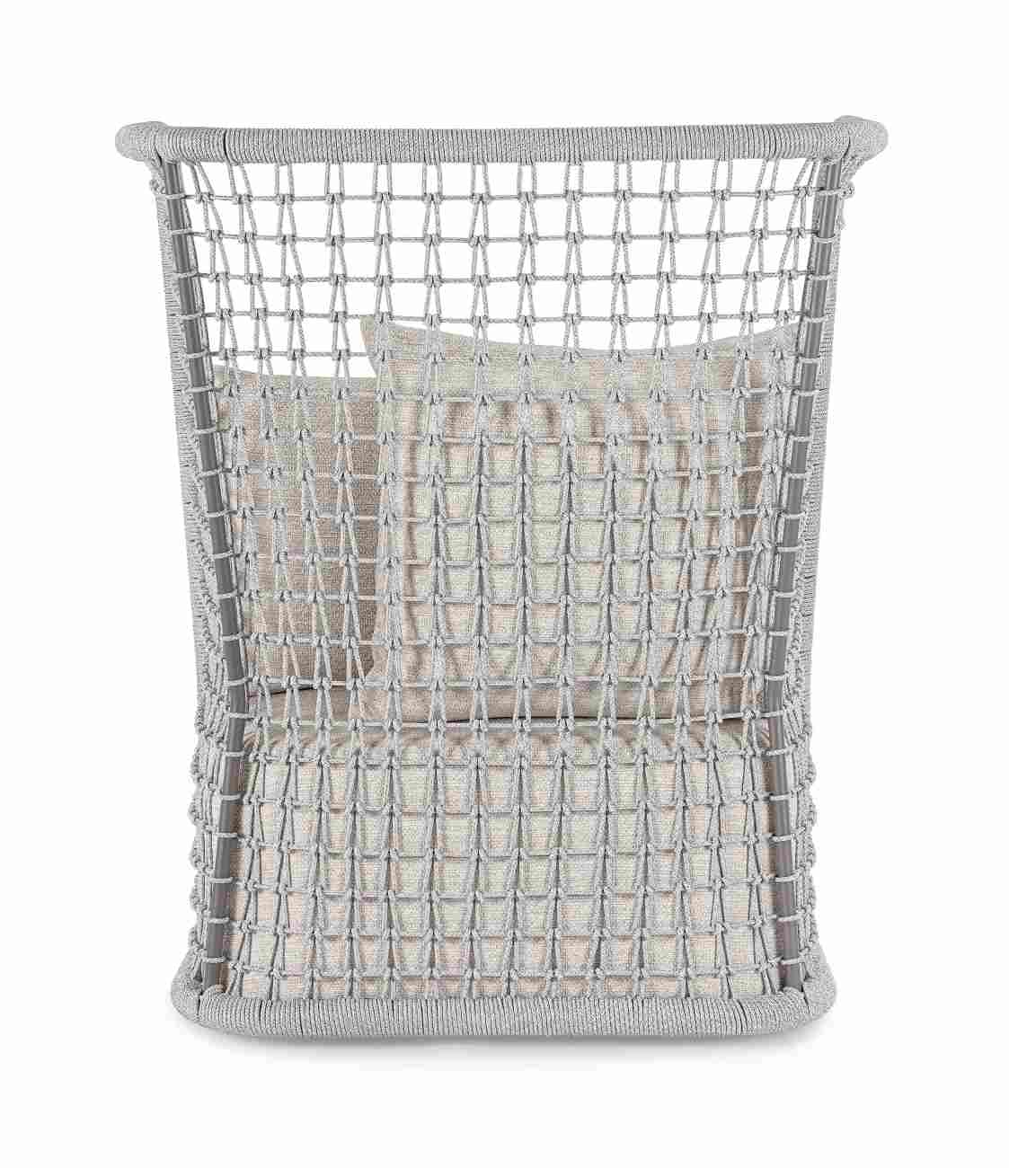 Gartensessel Kollar aus Olefin-Stoff, Artic