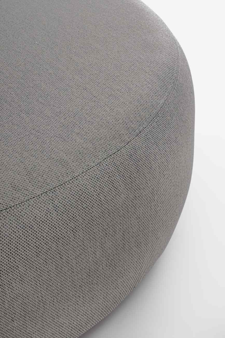 Gartensofa Cooper aus Olefin-Stoff, Grau