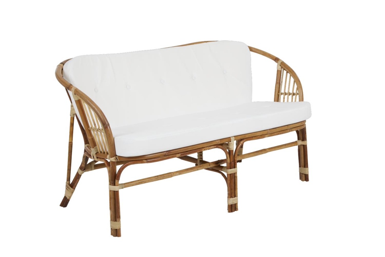 Gartenbank Astraken mit Kissen Gartenbank Astraken mit Kissen