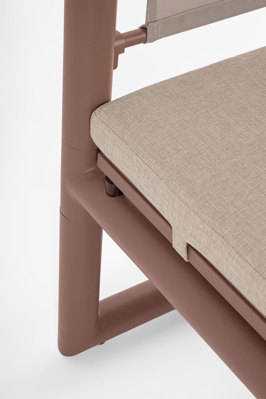 Gartendaybed Konnor aus Aluminium, Barin