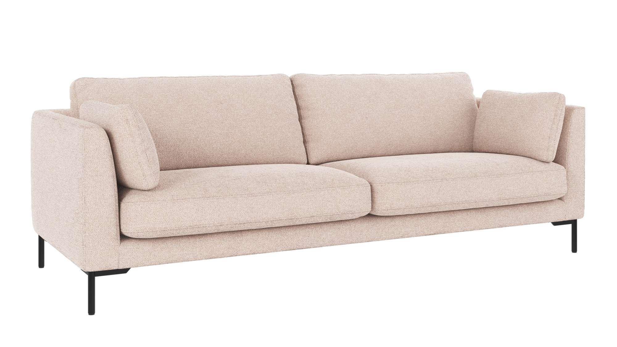 Sofa Corwin 3-Sitzer, Bezug Max Hellbeige