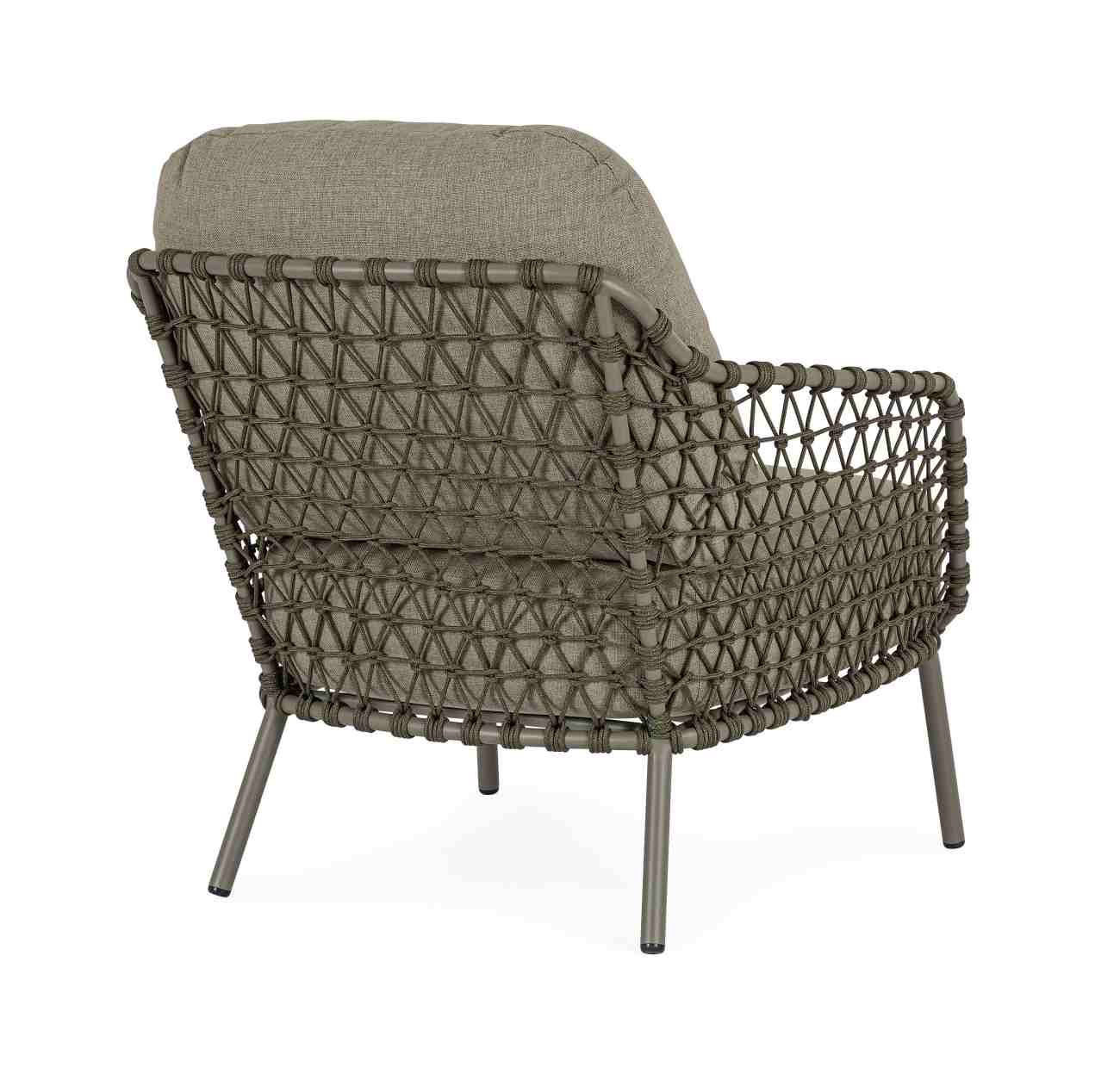 Gartensessel Ivissa aus Metall, Grün