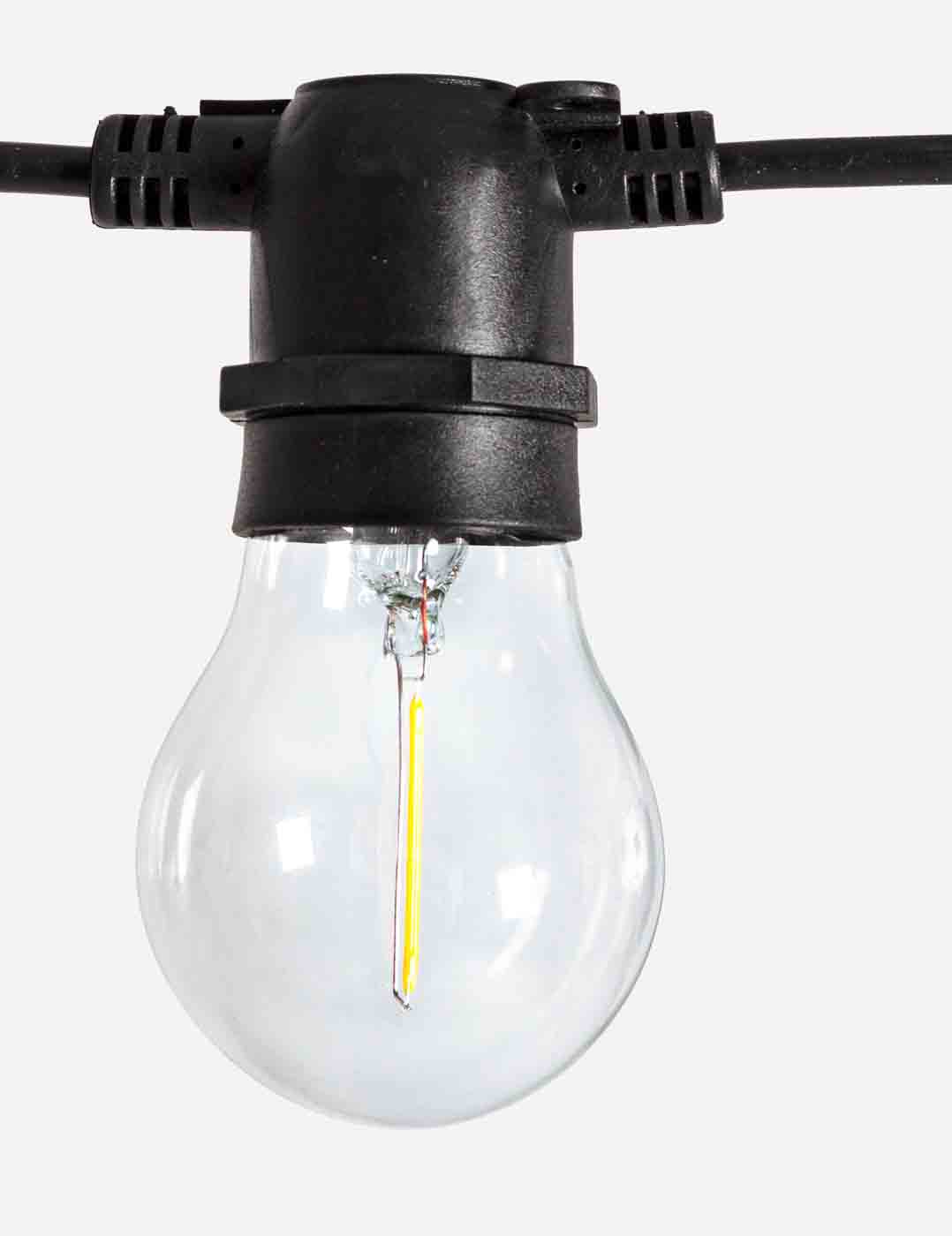 Schlichte Lichterkette Bright mit 10 LED Lampen