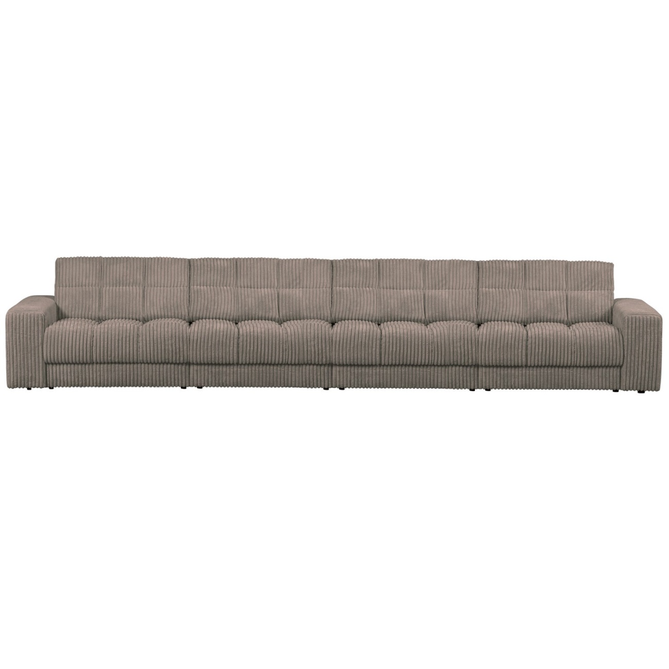 Sofa Date 4-Sitzer mit Cordbezug, Mud Sofa Date 4-Sitzer mit Cordbezug, Mud