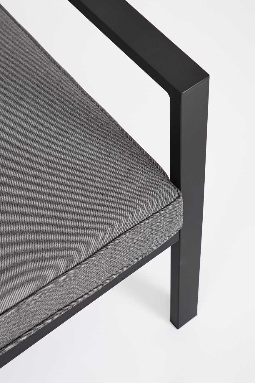 Garten-Set Hilde 4er Gruppe, Anthrazit