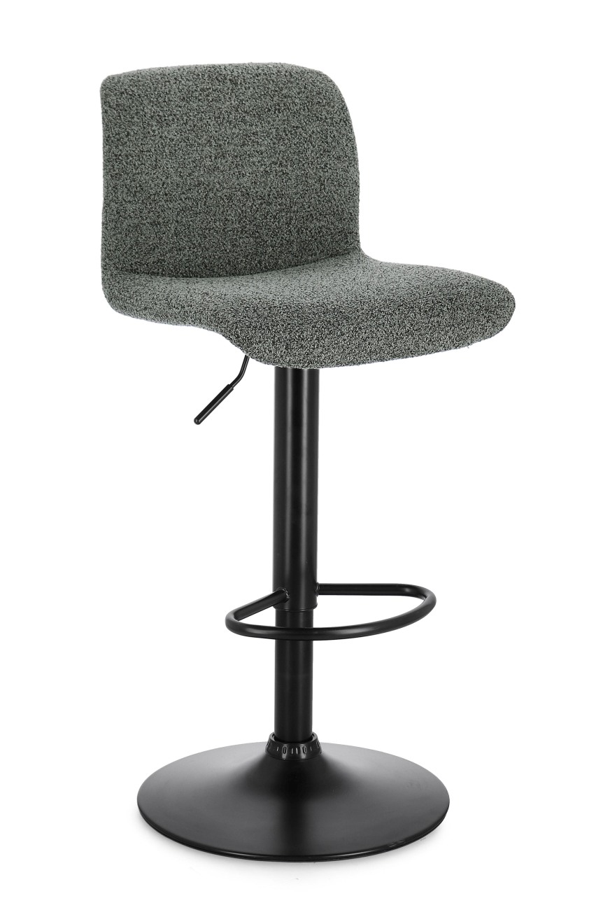 Barhocker Rafael 2er-Set, Schwarz / Dunkelgrün Barhocker Rafael 2er-Set, Schwarz / Dunkelgrün