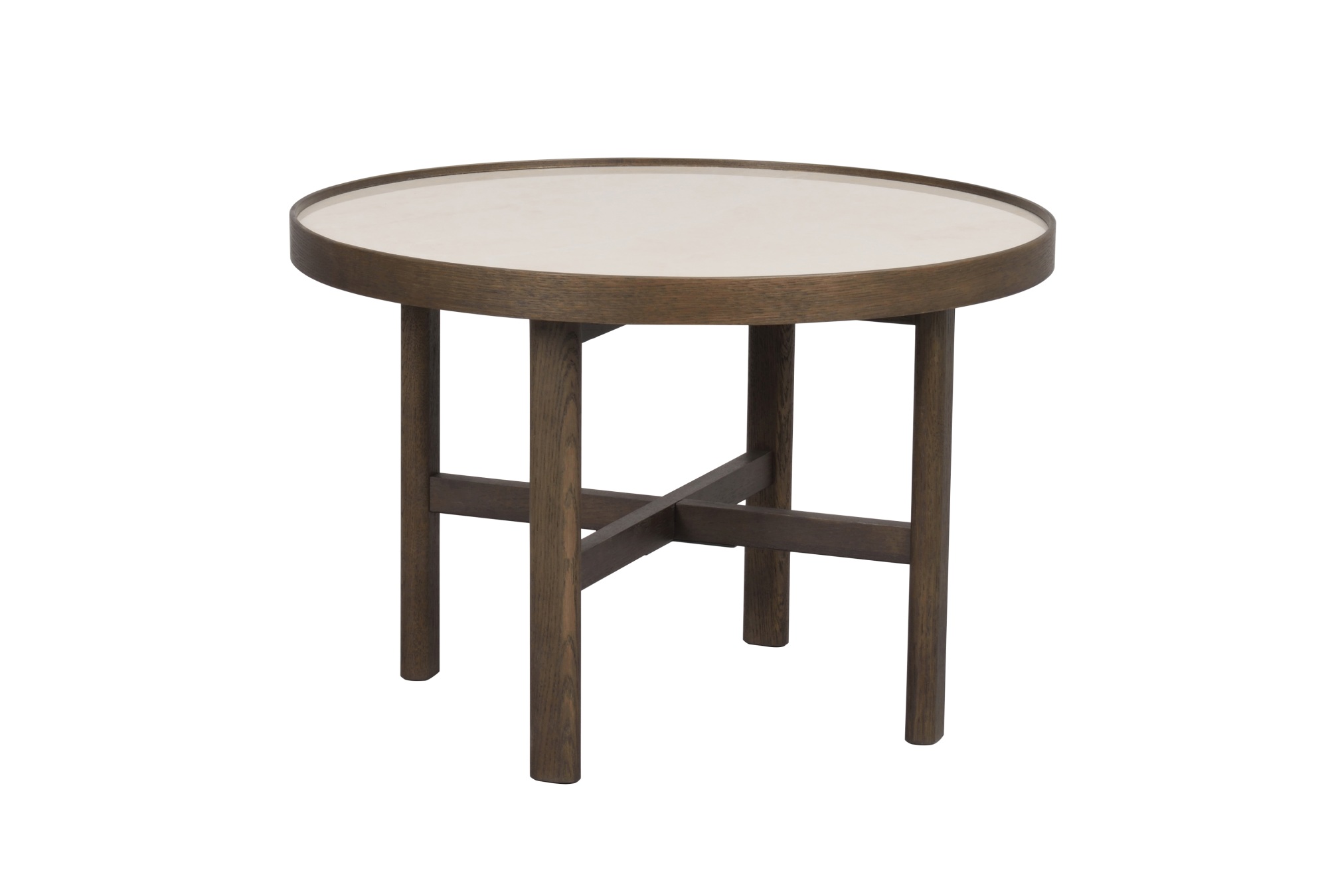 Machen Sie Ihr Zuhause komplett mit Couchtisch Marsden Rund 60cm, Braun. Couchtisch Marsden Rund 60cm, Braun