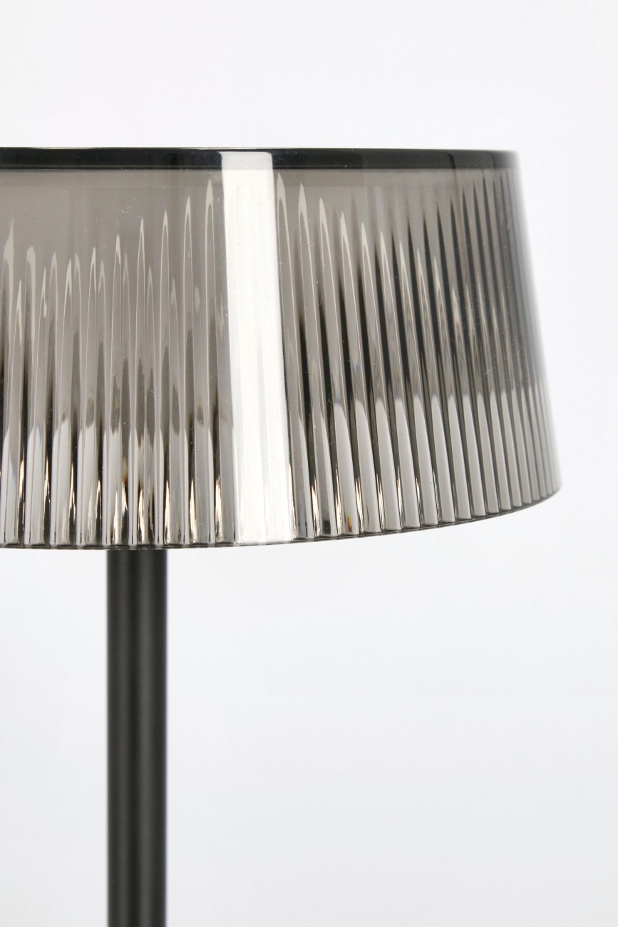 Gartentischleuchte Caral mit LED, Schwarz