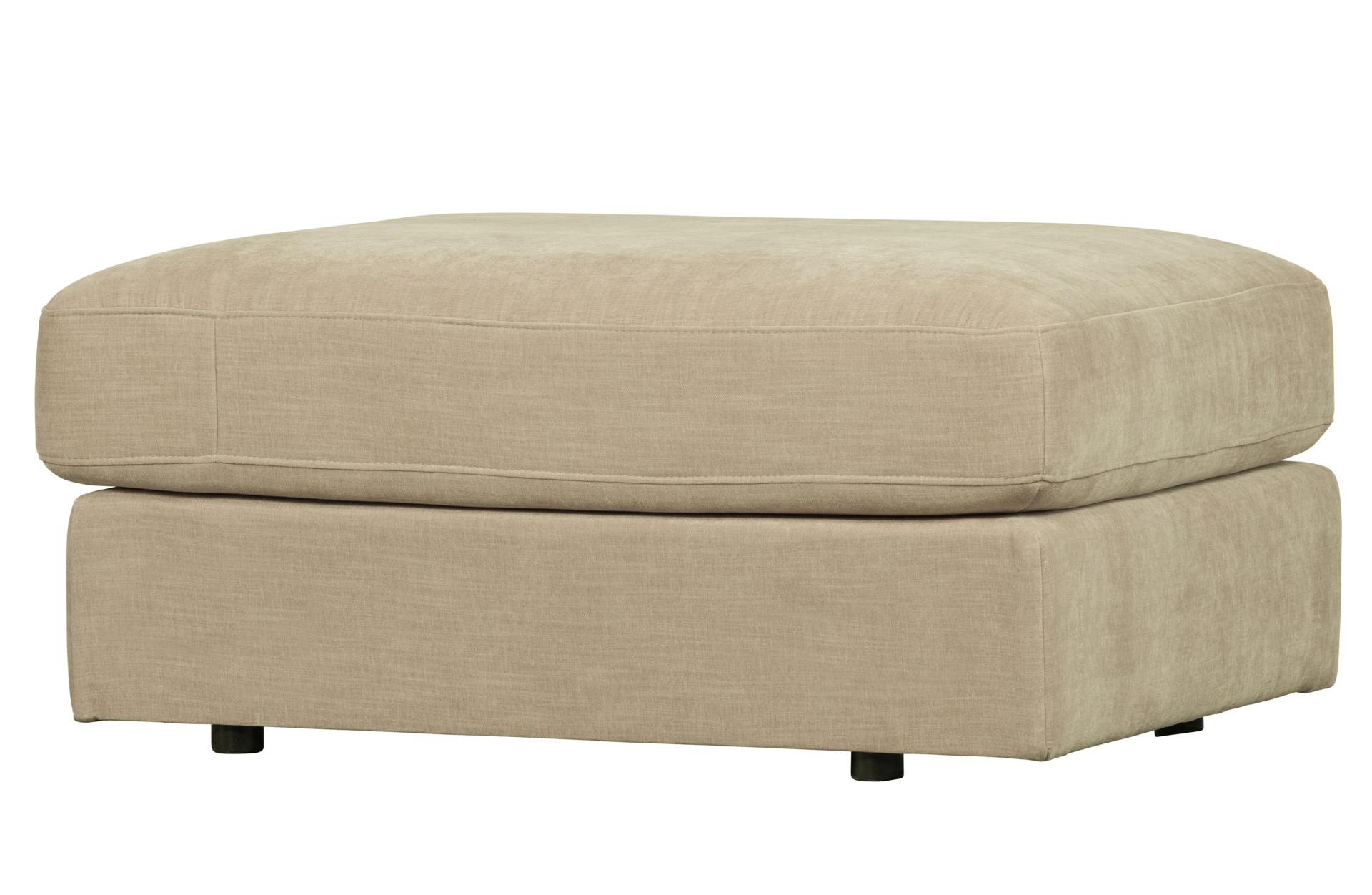 Hocker Family aus Stoff, Sand Hocker Family aus Stoff, Sand