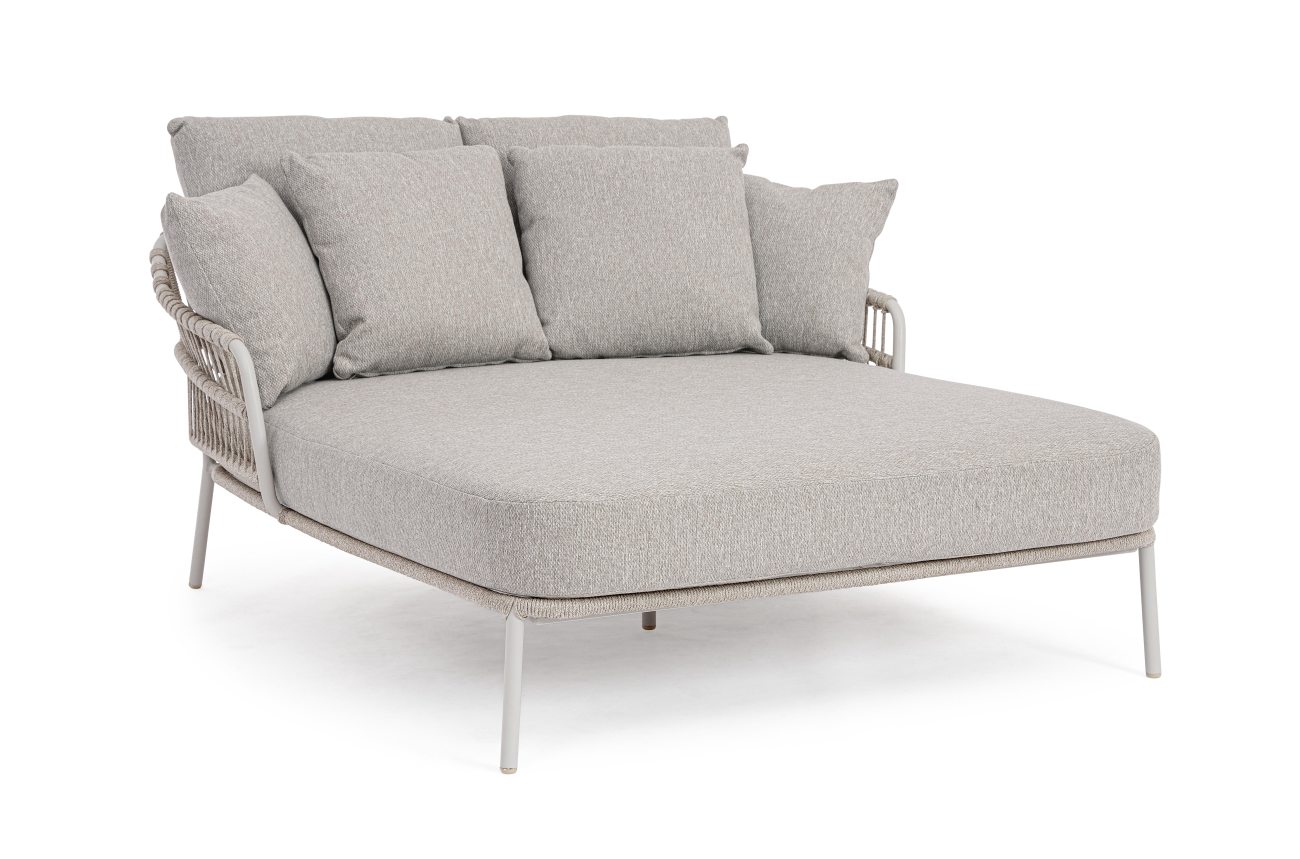 Gartendaybed Talaia aus Metall, Frostig Gartendaybed Talaia aus Metall, Frostig