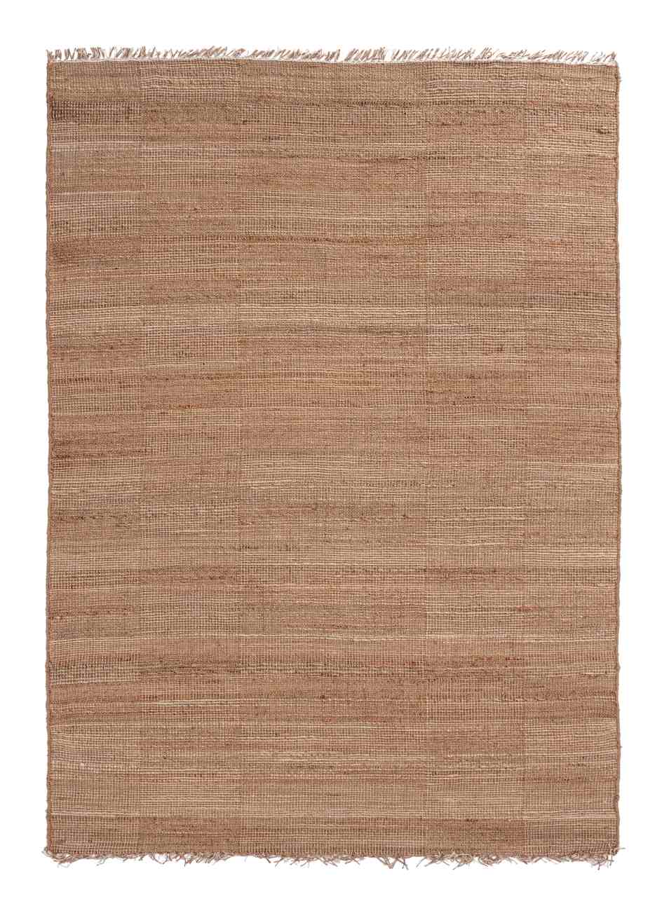 Teppich Ruanda aus Jute Dunkelbraun, 200x300 cm Teppich Ruanda aus Jute Dunkelbraun, 200x300 cm
