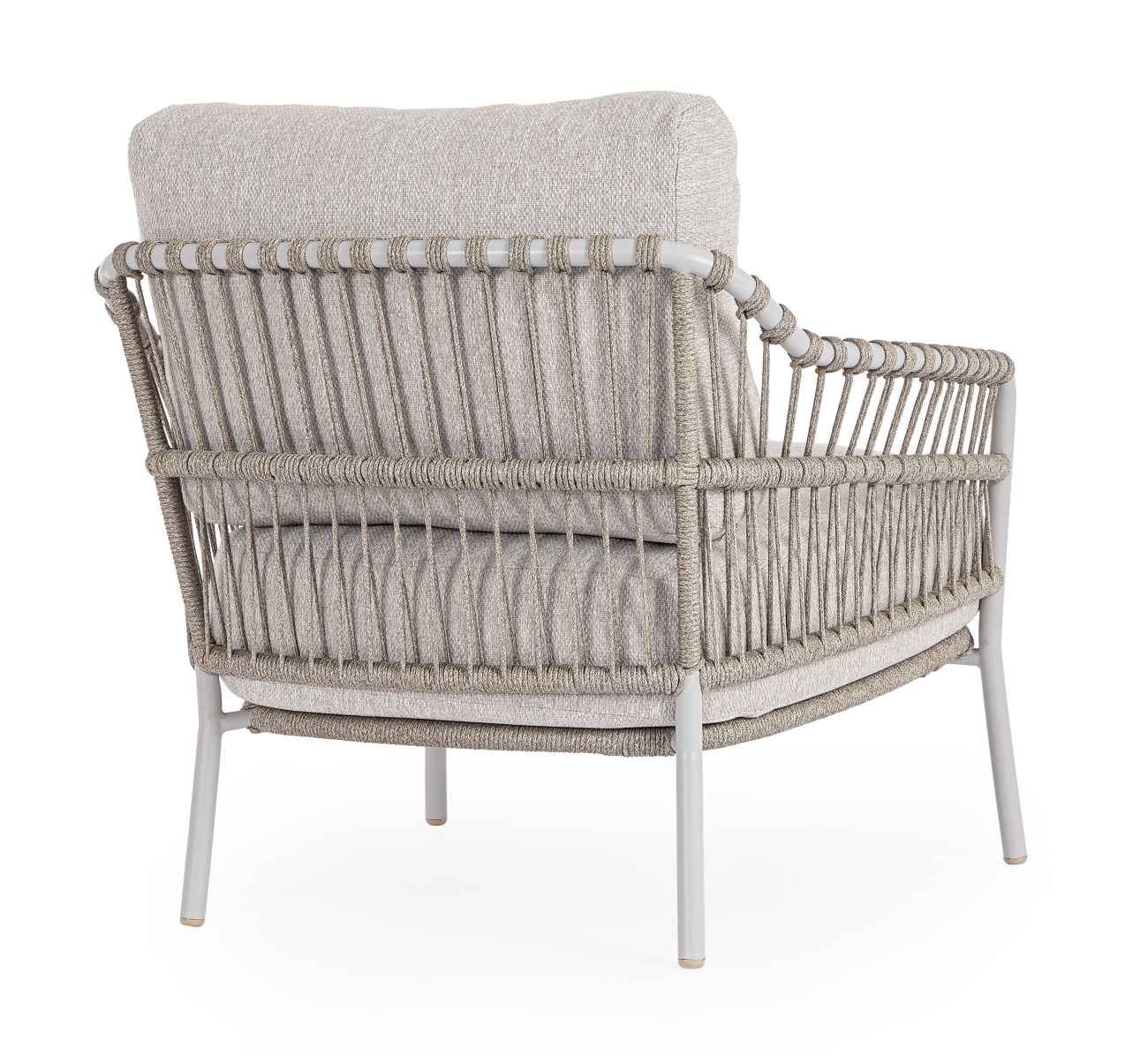 Gartensessel Talaia aus Metall, Frostig