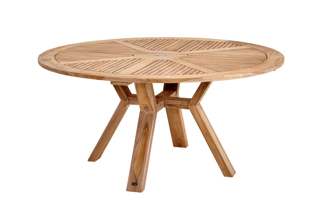 Gartenesstisch Circus aus Teak, Ø 150 cm Gartenesstisch Circus aus Teak, Ø 150 cm