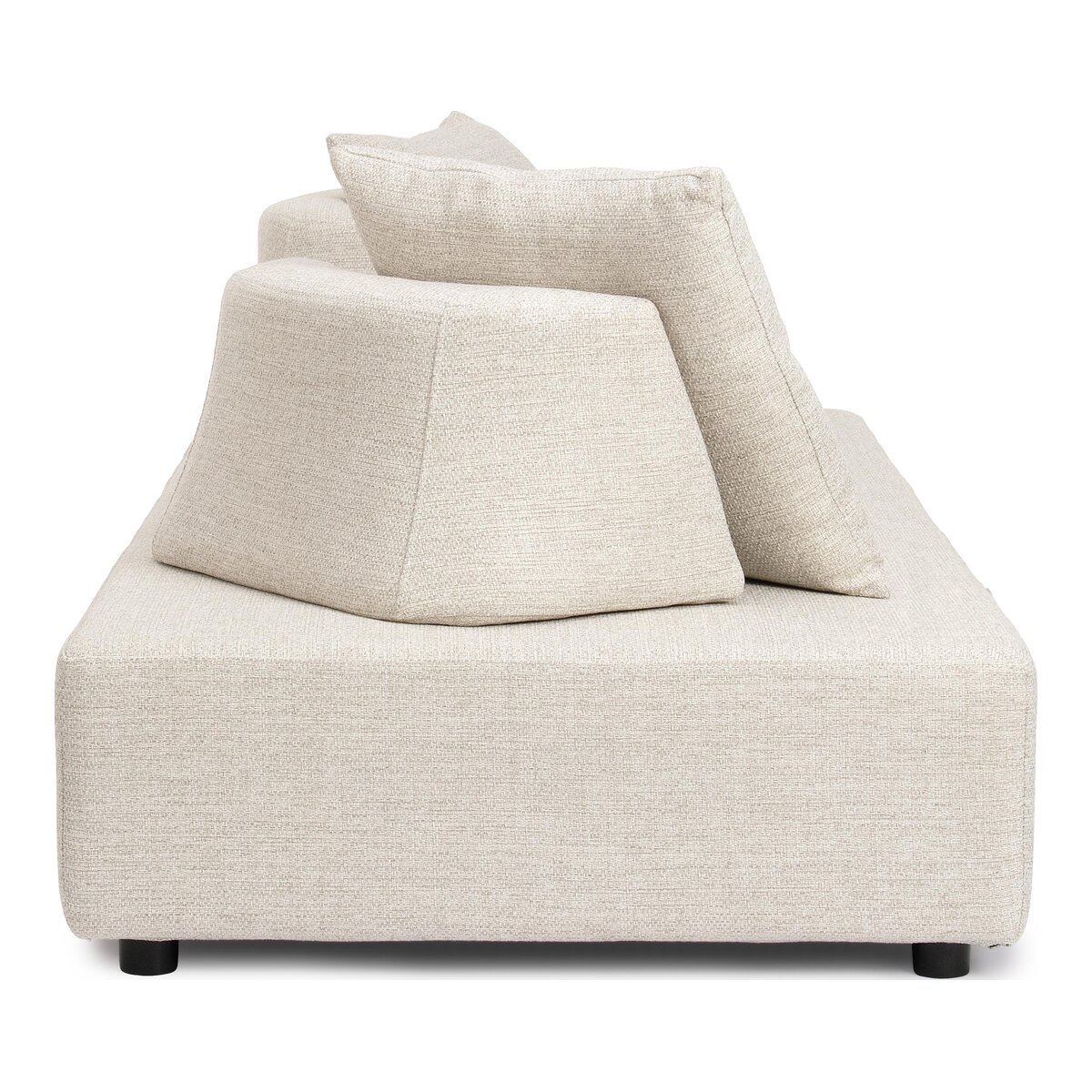 2-Sitzer Gartensofa Piper - Aluminium & Olefin-Stoff, inkl. Kissen, Beige