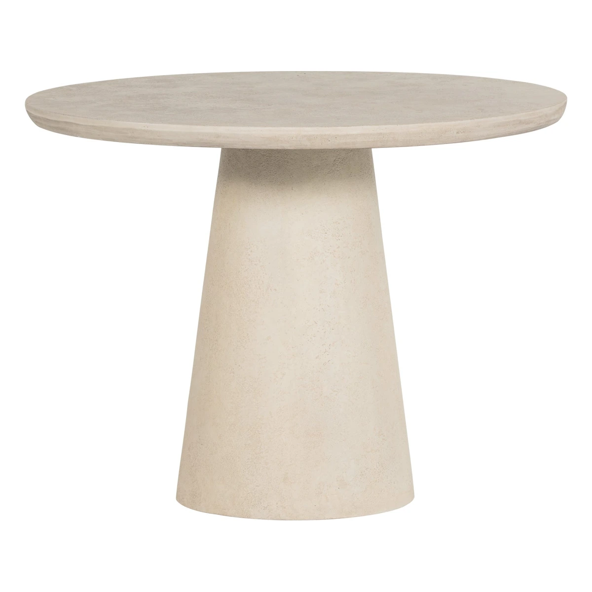 Gartenesstisch Kevon - verstärkter Beton Natur