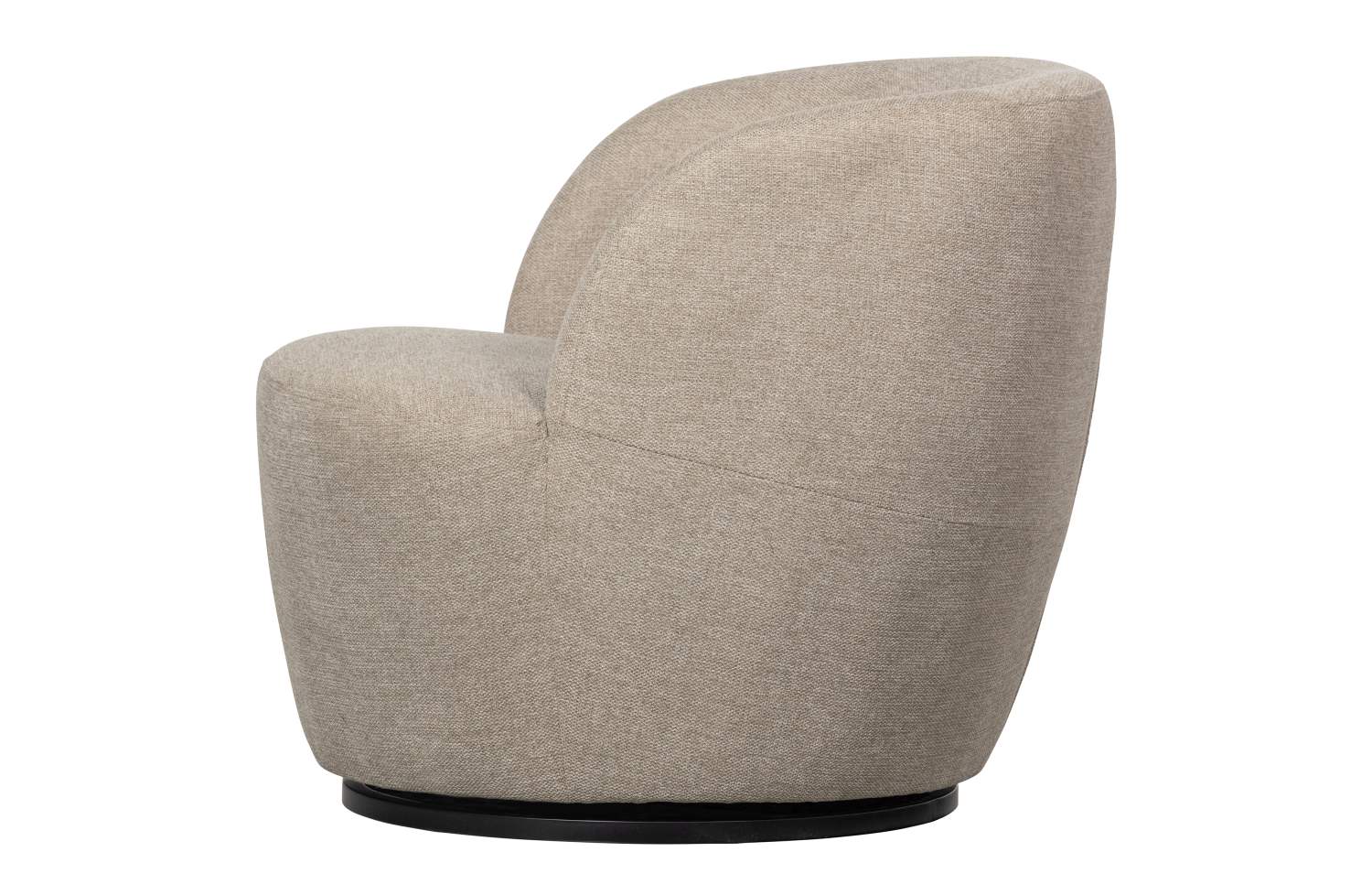 Der Drehsessel Serra überzeugt mit seinem modernen Design. Gefertigt wurde er aus Webstoff, welcher einen Sand Farbton besitzt. Das Gestell ist aus Metall und  hat eine schwarze Farbe. Die Sitzhöhe des Sessels beträgt 42 cm.