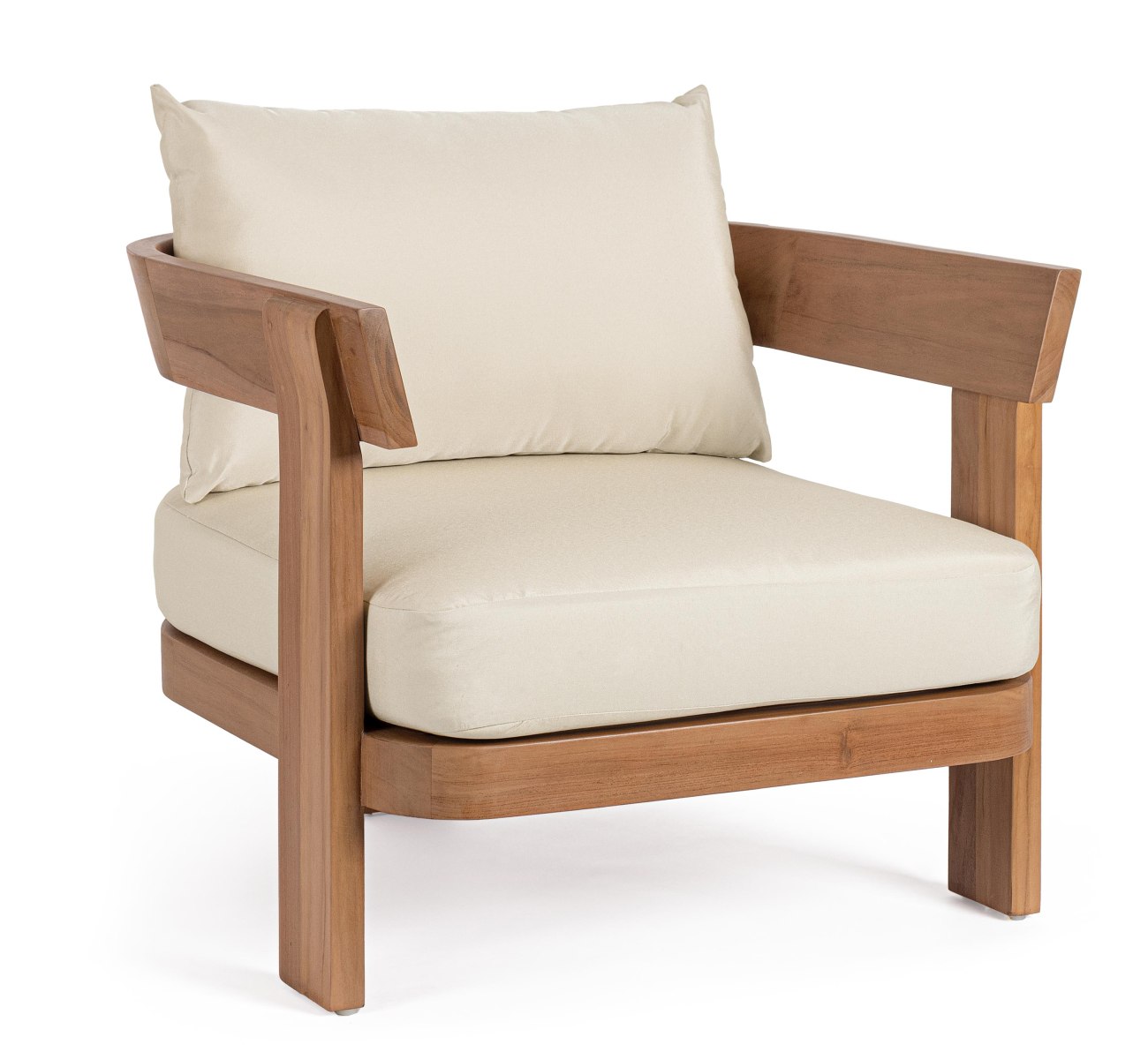 Gartensessel Evora aus Teakholz, Natur Gartensessel Evora aus Teakholz, Natur