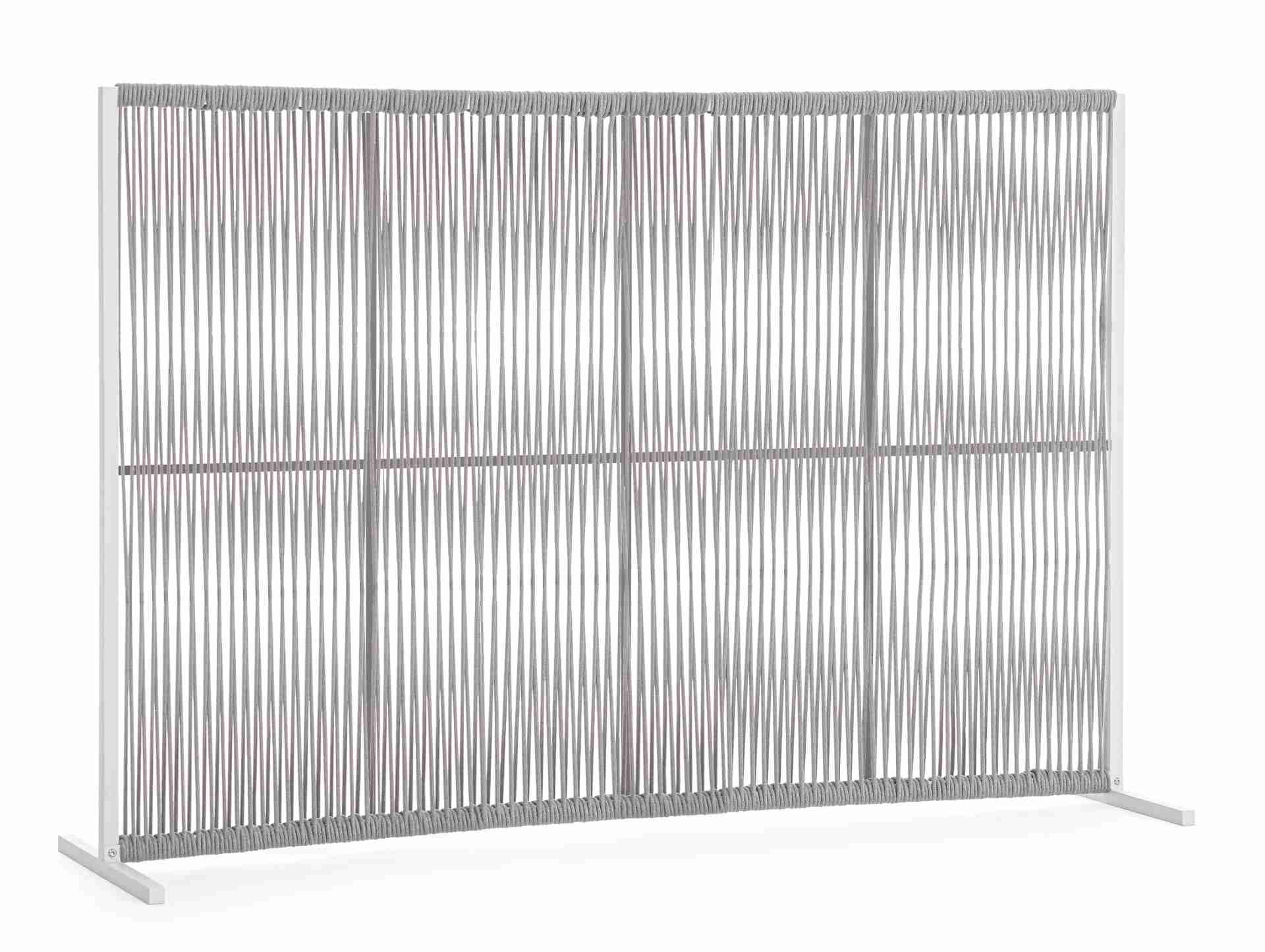 Paravent Paxson aus Aluminium 180 cm, Grau Paravent Paxson aus Aluminium 180 cm, Grau