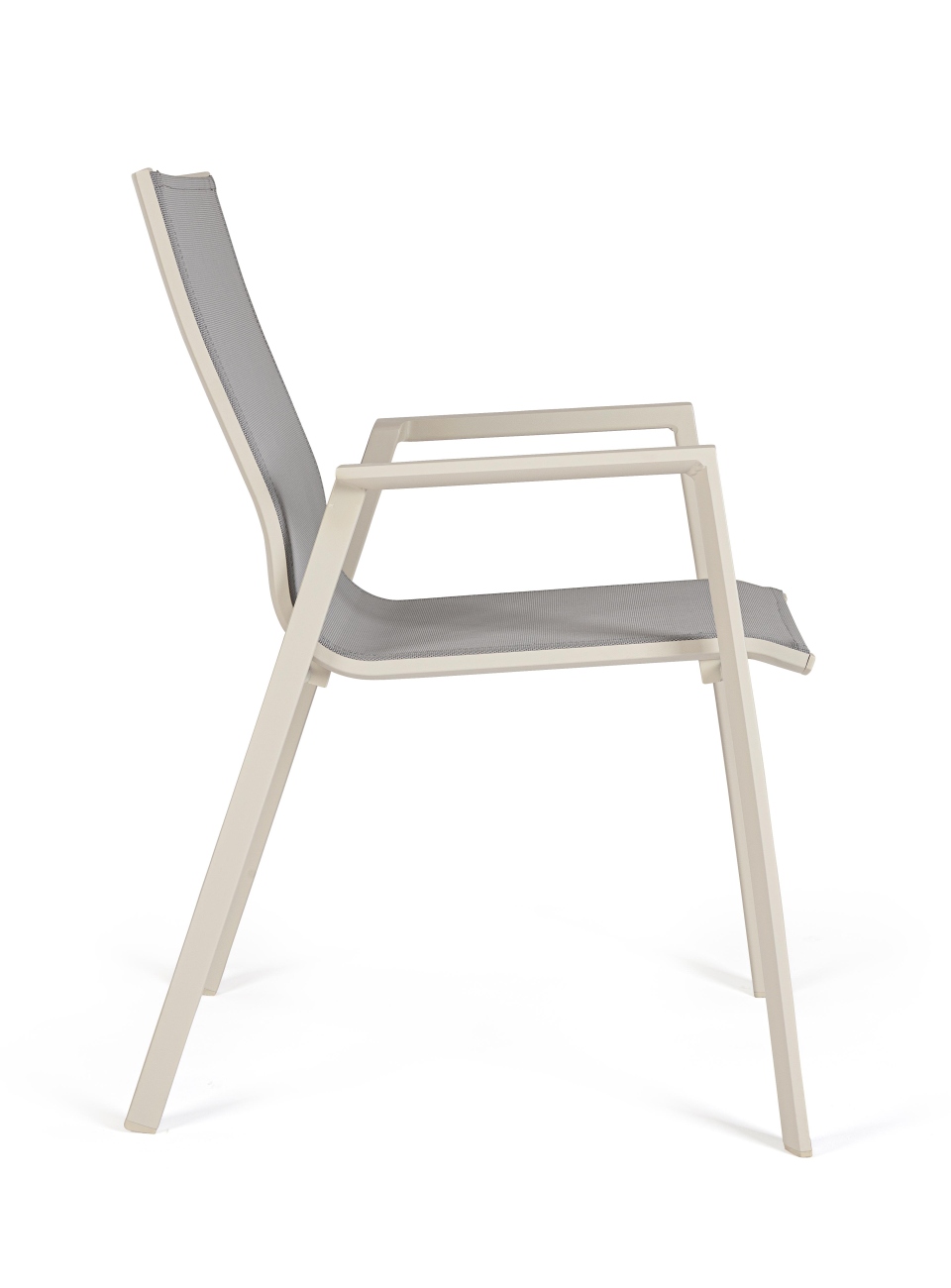 Gartenstuhl Krion stapelbar mit Armlehne, Pelikan