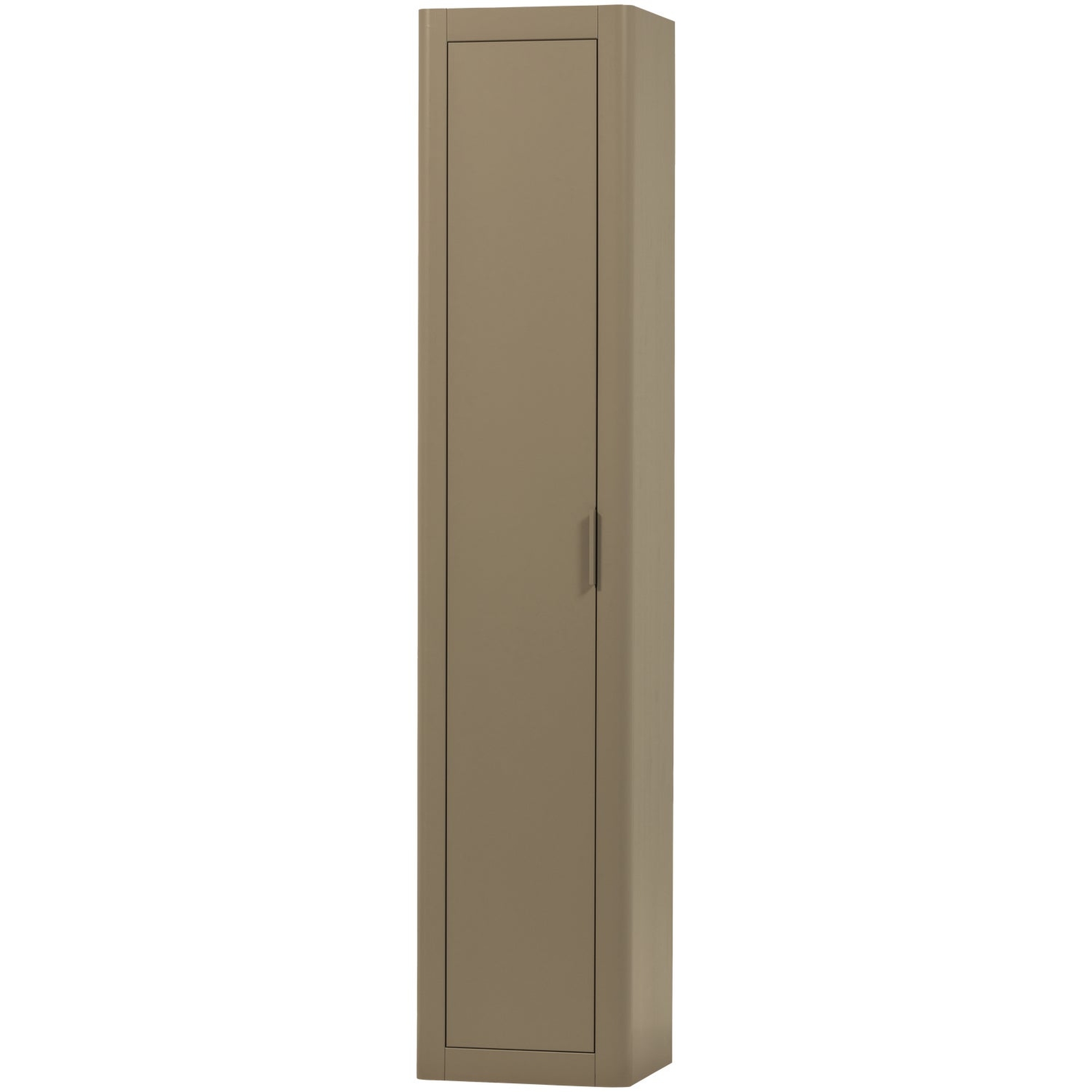 Schrank Gunnar Kiefer [FSC] Braun - schmaler Hochschrank im modernen Design, 217 x 45 x 39 cm