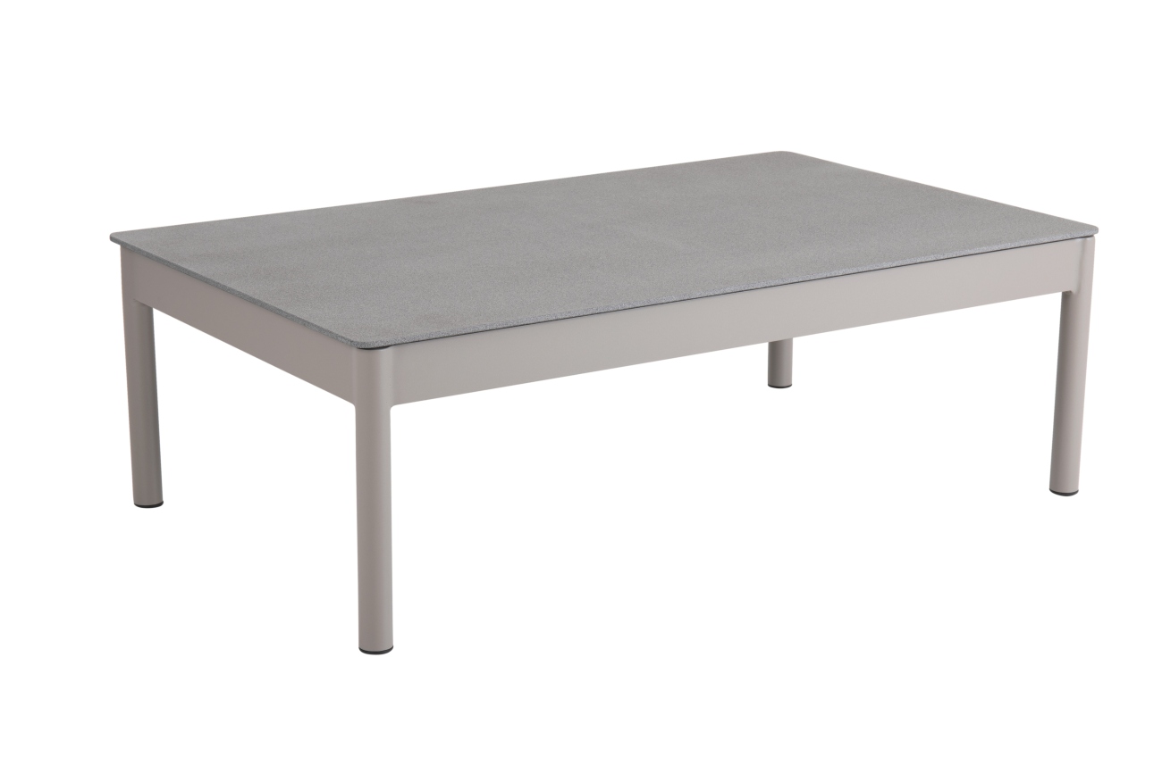 Gartencouchtisch Muro 121x73 cm, Taupe Gartencouchtisch Muro 121x73 cm, Taupe