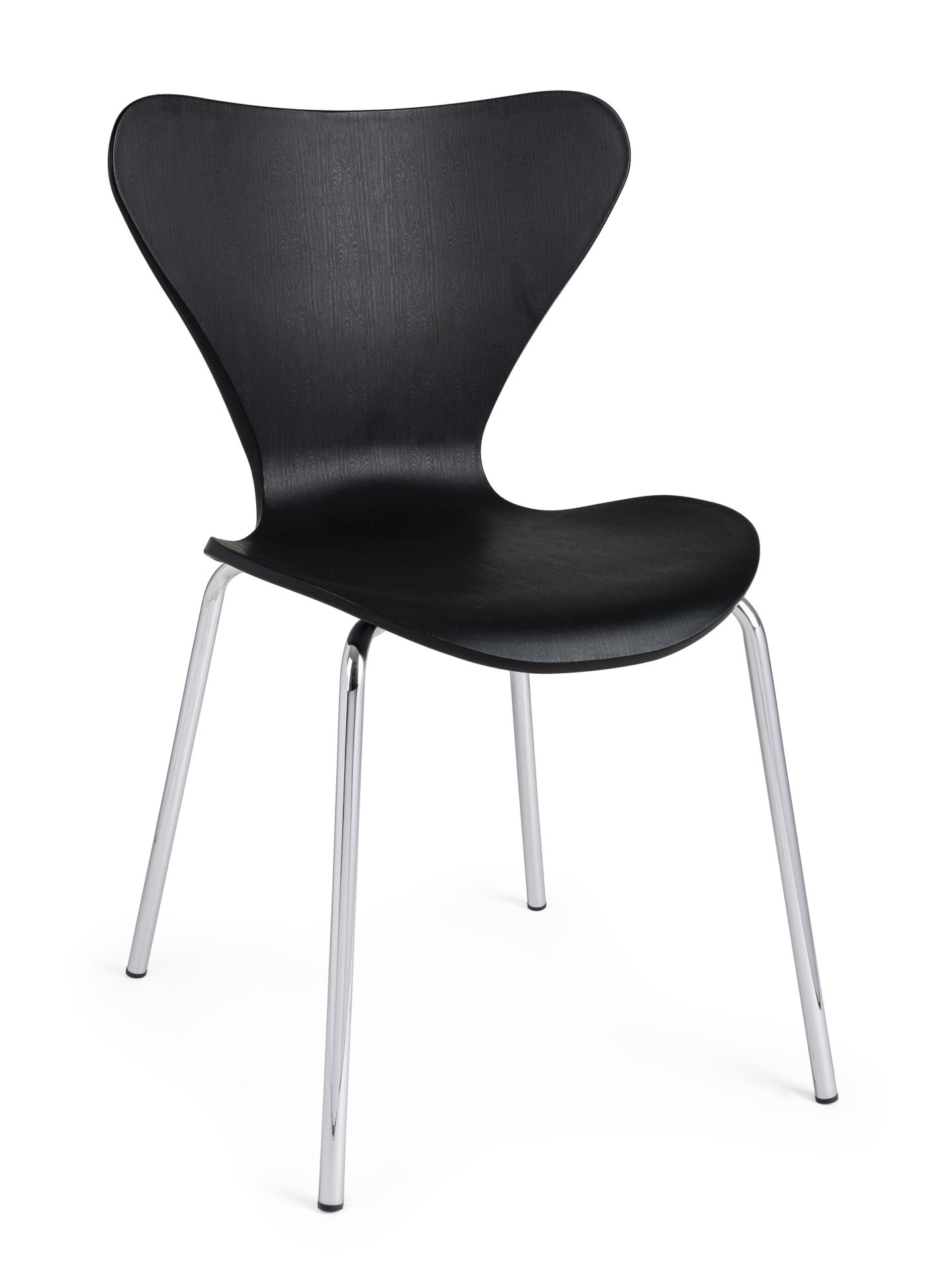 Stuhl Tessa, Schwarz Stuhl Tessa 4er-Set, Schwarz