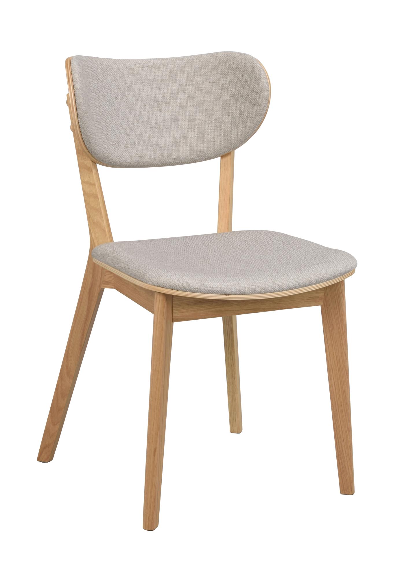 Komfortabel & schön – Stuhl Kato 2er Set, Eiche / Grau Beige. Stuhl Kato 2er Set, Eiche / Grau Beige