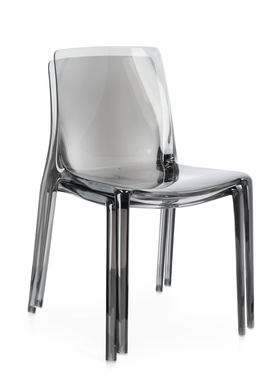 Gartenstuhl Adele 4er-Set, Grau