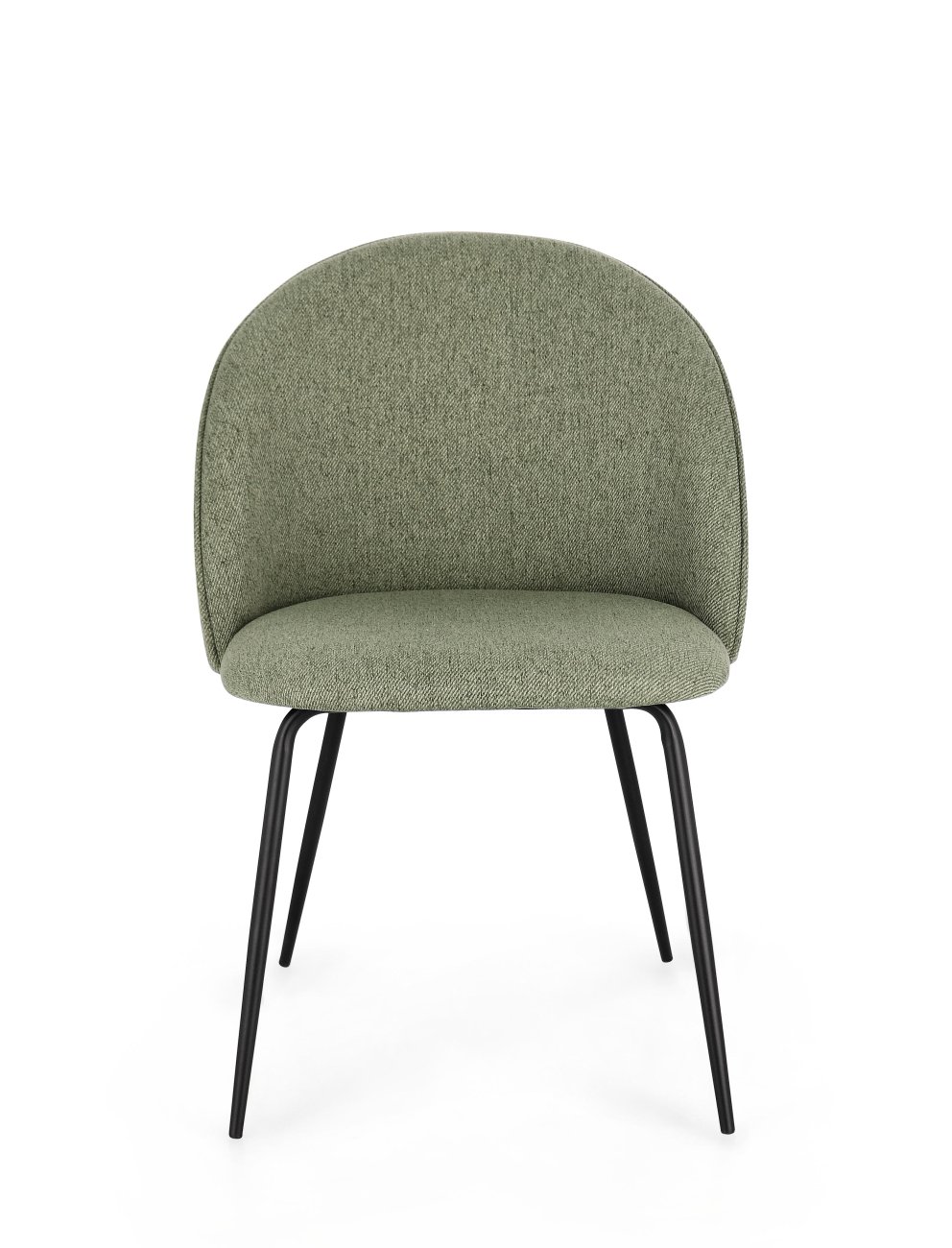 Esszimmerstuhl New Tanya 4er-Set aus Stoff, Salbeigrün