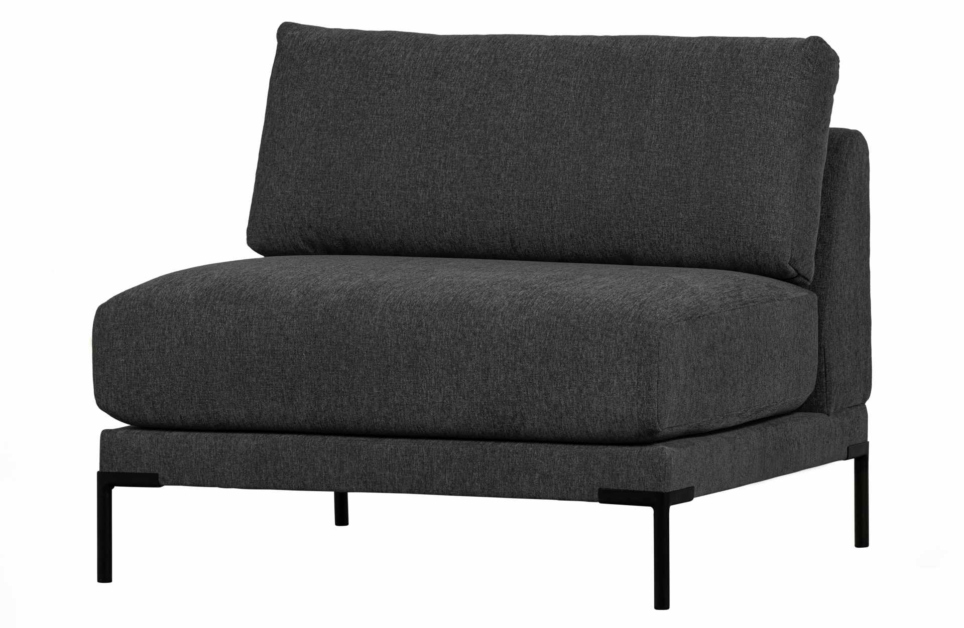 Modulsofa Couple Loveseat Element, Dunkelgrau Modulsofa Couple Loveseat Element, Dunkelgrau