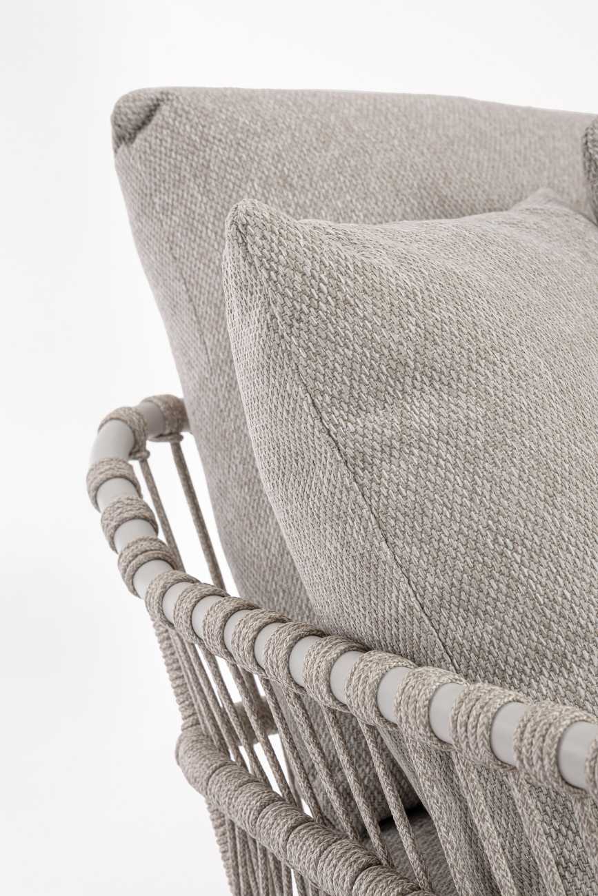 Gartendaybed Talaia aus Metall, Frostig