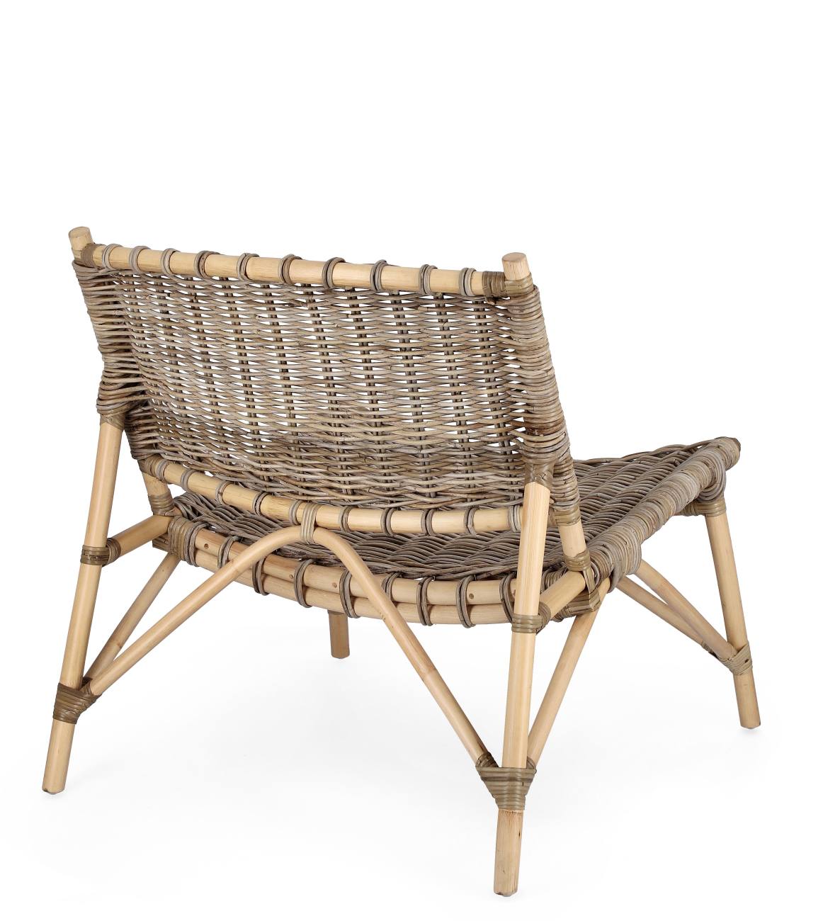 Sessel Tarifa aus Rattan. Natur