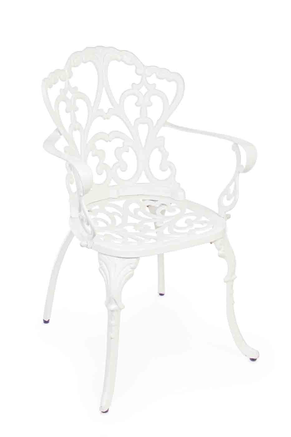 Gartenstuhl Victoria, Weiss Gartenstuhl Victoria, Weiss