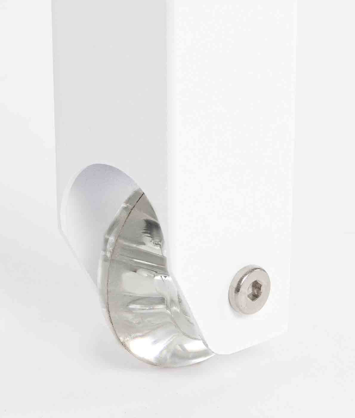 Gartenliege Konnor, Aluminium Textilene, Weiss CX26