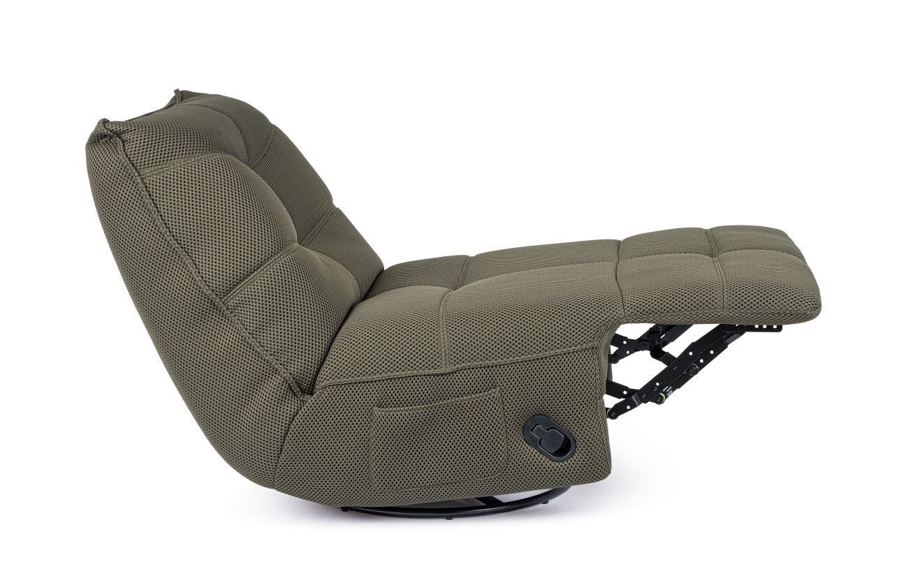 Sessel Gita mit Relax-Funktion, Waldgrün