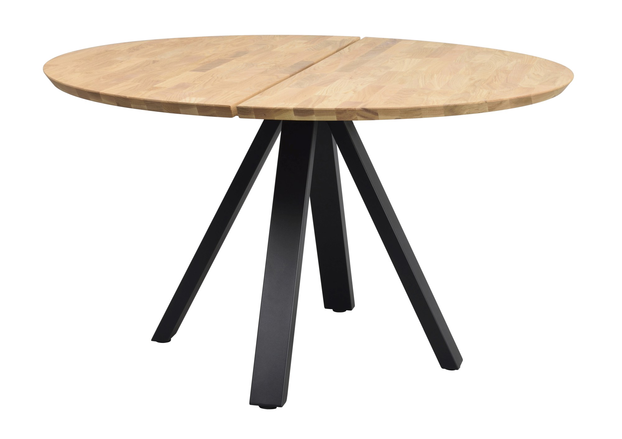 Komfortabel & schön – Esstisch Carradale Rund 130cm, Spider-Gestell, Eiche Natur. Esstisch Carradale Rund 130cm, Spider-Gestell, Eiche Natur