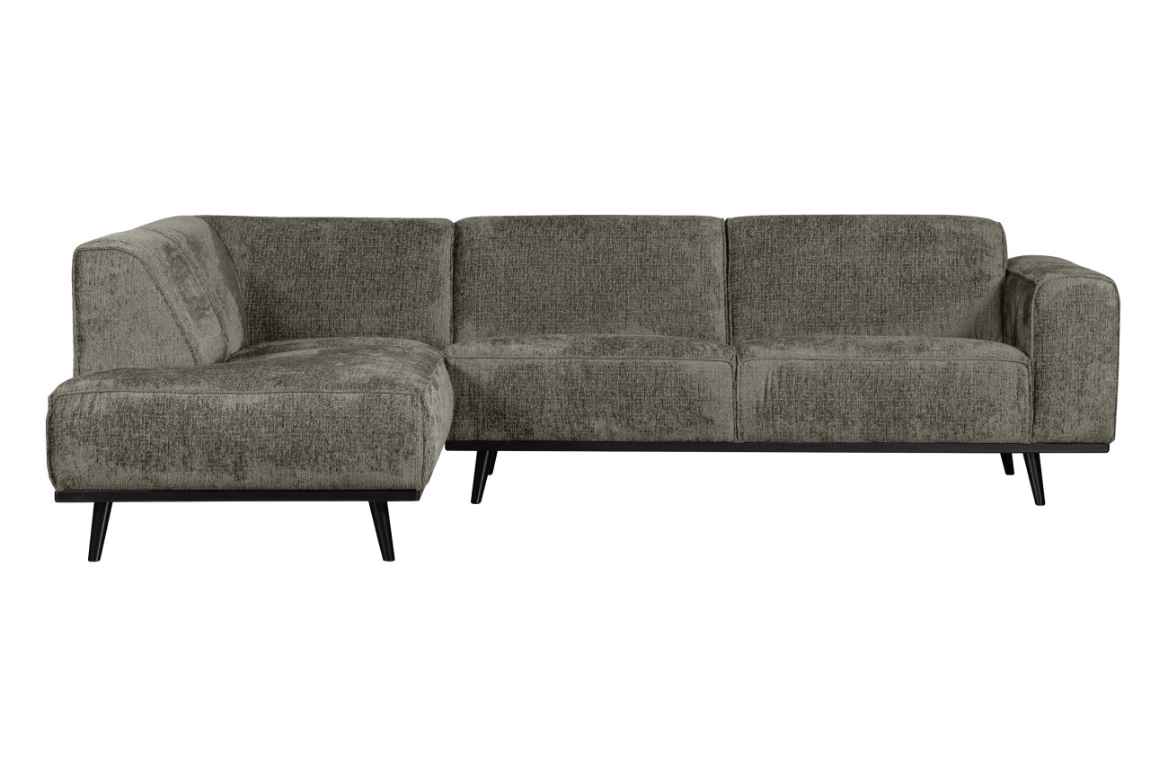 Ecksofa Statement aus Struktursamt Links, Frost Ecksofa Statement aus Struktursamt Links, Frost