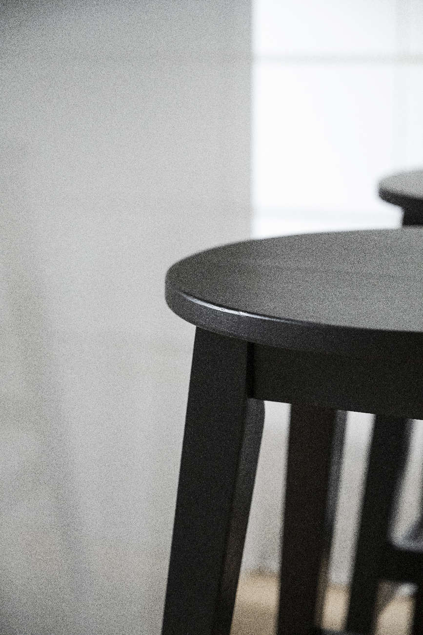 Hochwertiger Barhocker Austin 2er Set, Eiche Schwarz für jede Einrichtung.