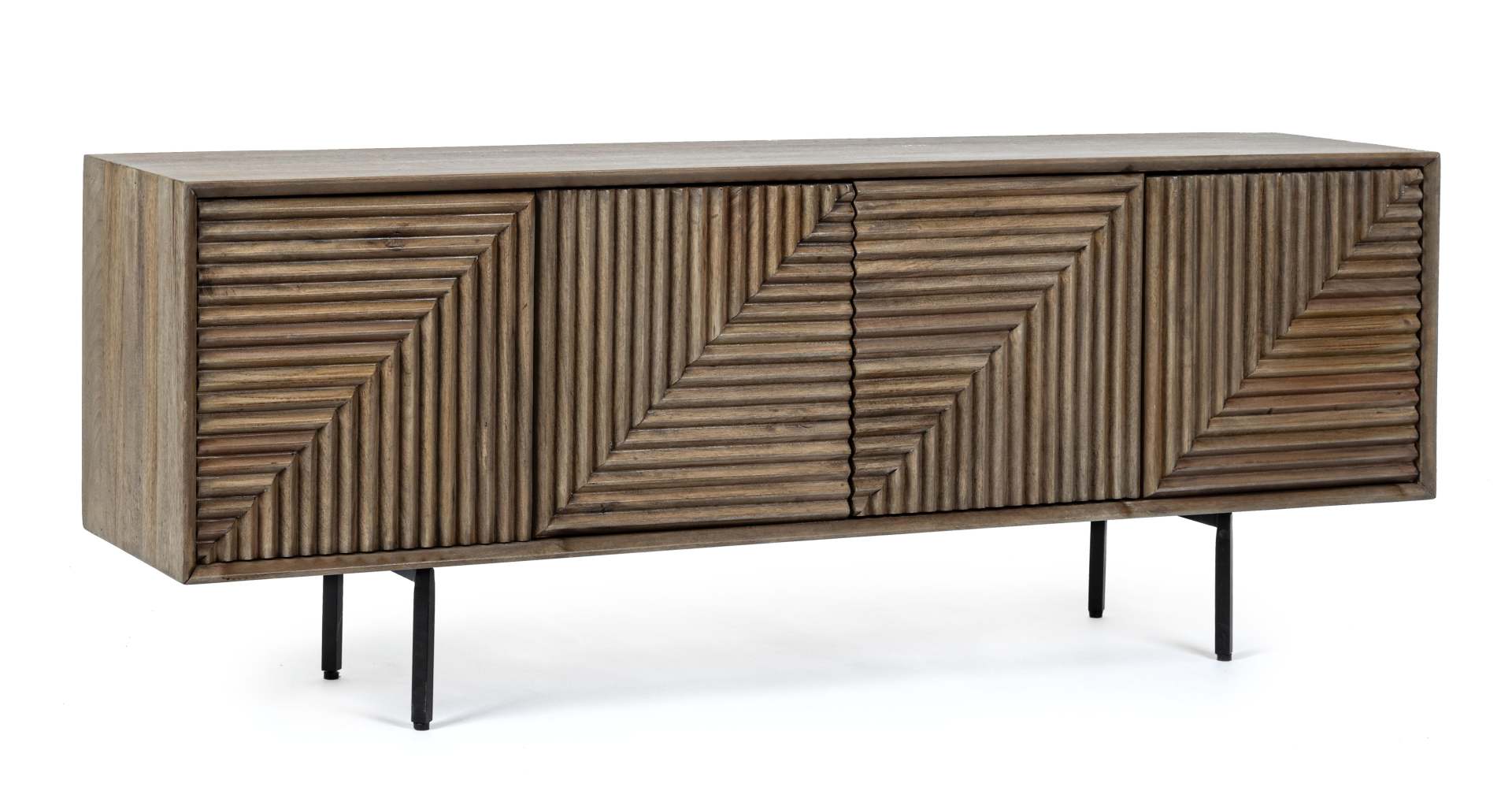 TV-Board Darsey aus Mangoholz, 140 cm TV-Board Darsey aus Mangoholz, 140 cm