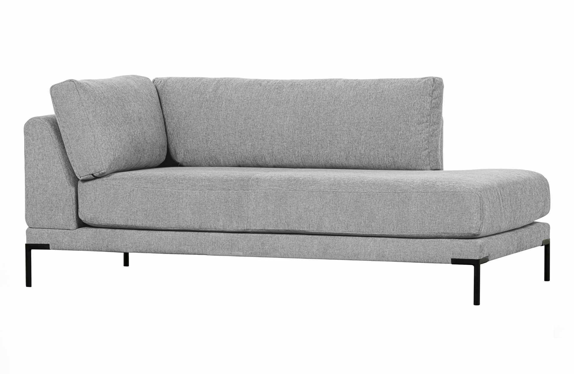 Modulsofa Couple Lounge Element Rechts, Hellgrau Modulsofa Couple Lounge Element Rechts, Hellgrau