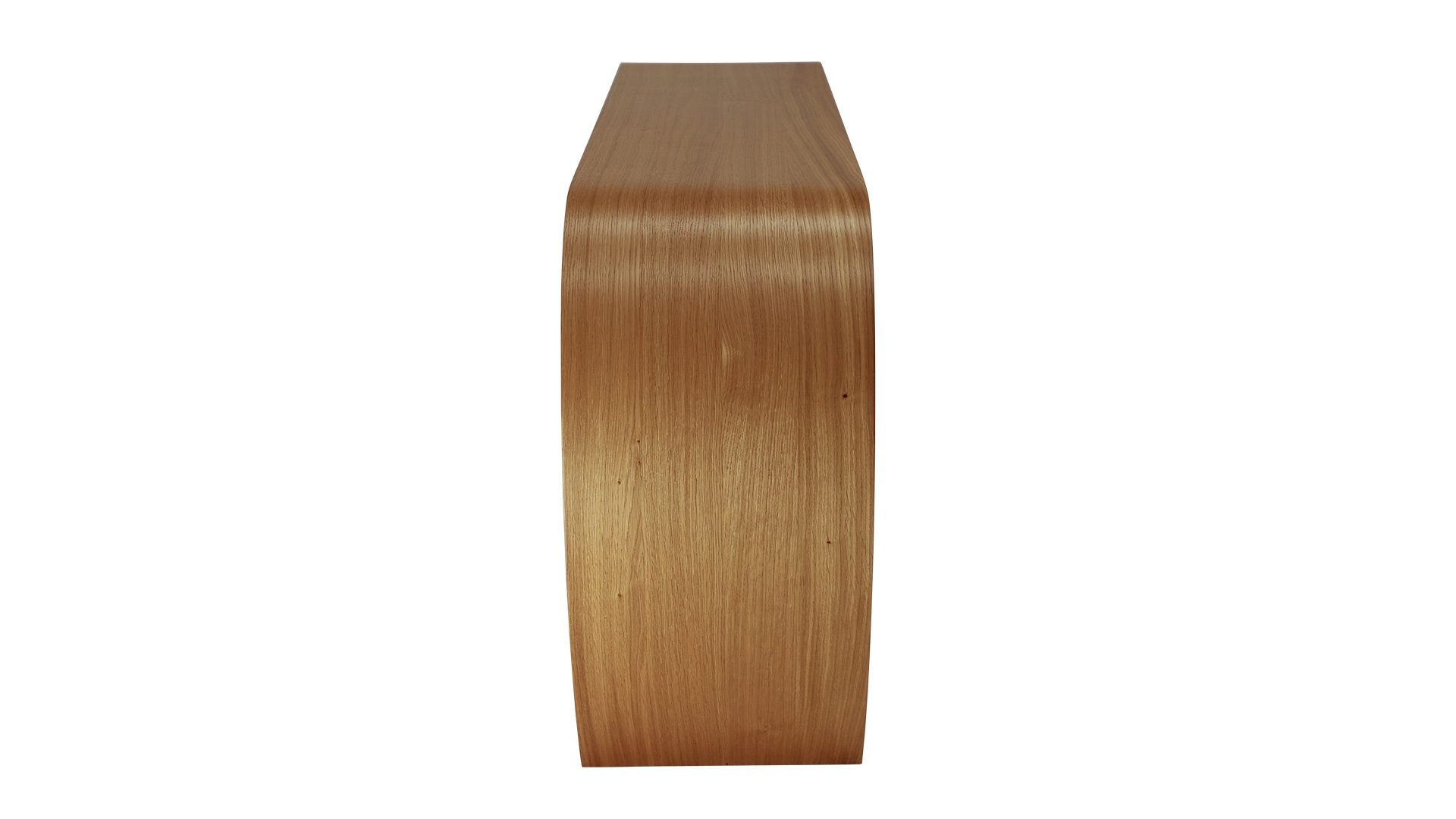 Das Sideboard Sidebow überzeugt mit seiner besonderen Form. Gefertigt wurde das Sideboard aus Echtholzfurnier. Die Farbe ist Asteiche. Es ist ein Produkt der Marke Jan Kurtz und hat eine Breite von 123 cm.