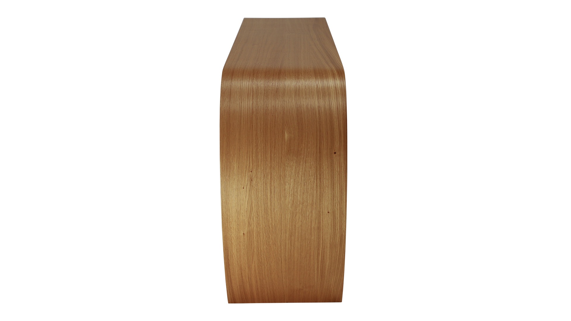 Das Sideboard Sidebow überzeugt mit seiner besonderen Form. Gefertigt wurde das Sideboard aus Echtholzfurnier. Die Farbe ist Asteiche. Es ist ein Produkt der Marke Jan Kurtz und hat eine Breite von 168 cm.