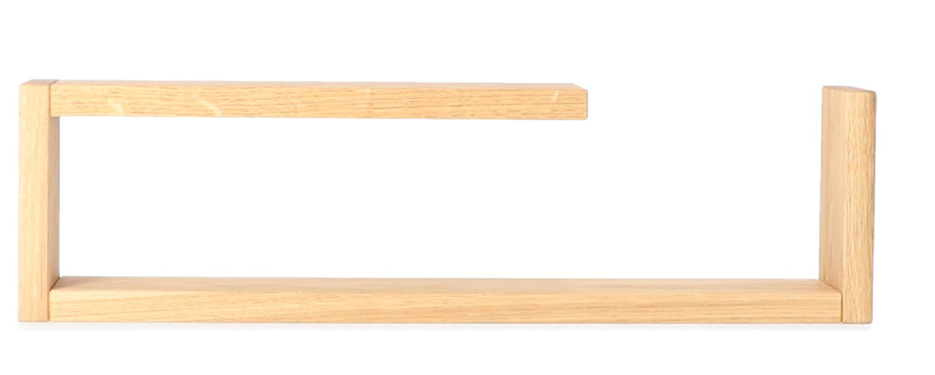 Wandregal Lilian Eiche Jan Kurtz Regal Lilian Eiche massiv, Groß