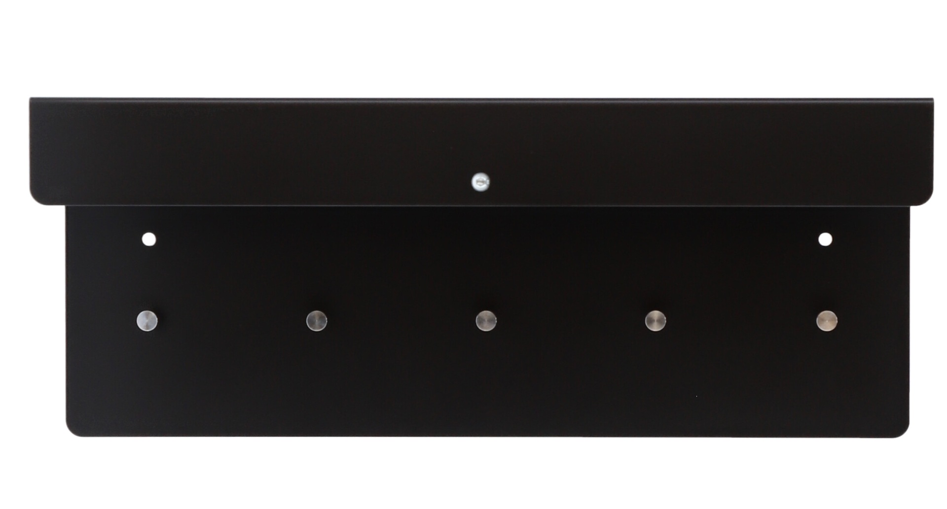 Garderobe Hanni aus Metall, Schwarz Garderobe Hanni aus Metall, Schwarz