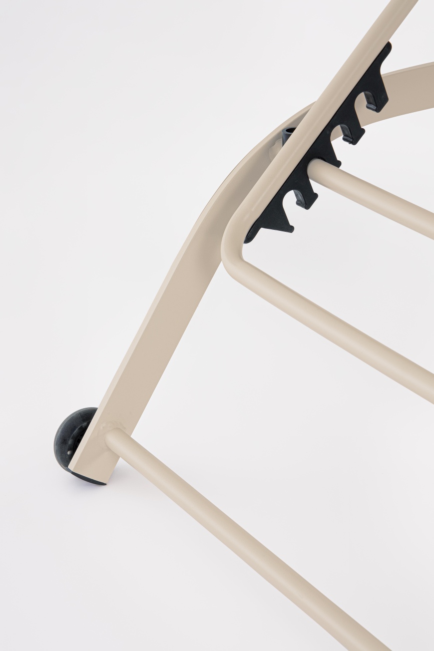 Gartenliege Taylor mit Rollen, Whsiper