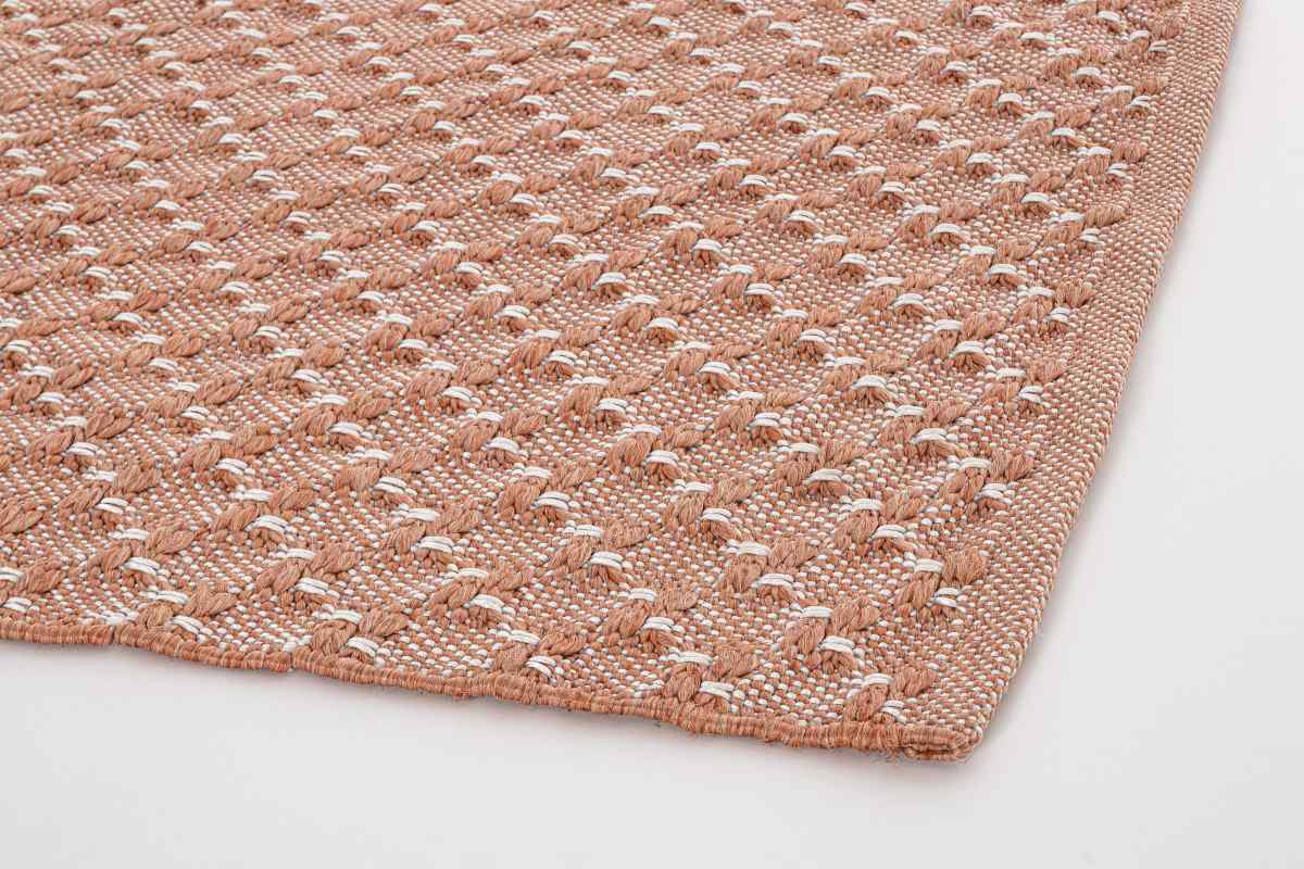 Outdoor-Teppichg Bhajan Rosa, 170x240 cm