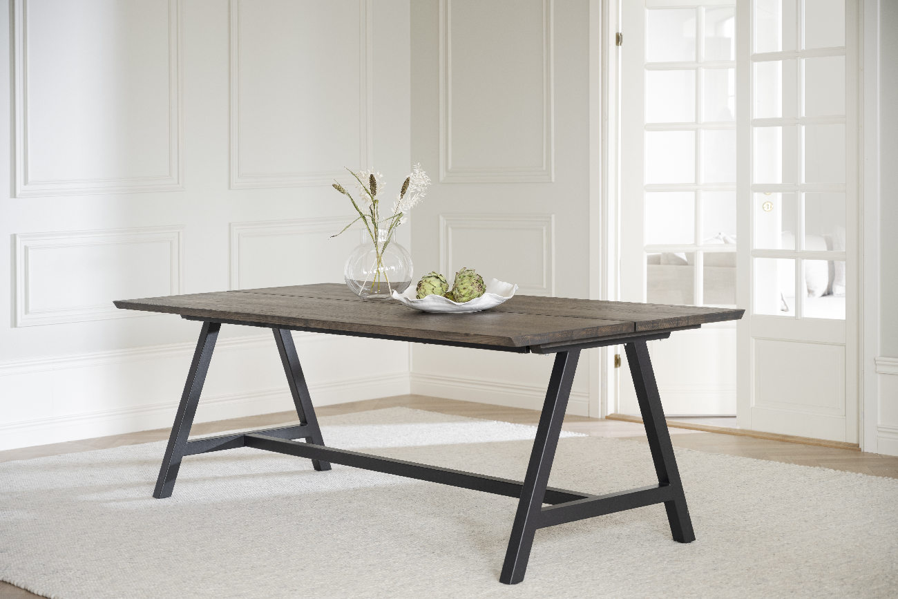 Esstisch Carradale A-Gestell Plus, Eiche Braun, 220x100cm